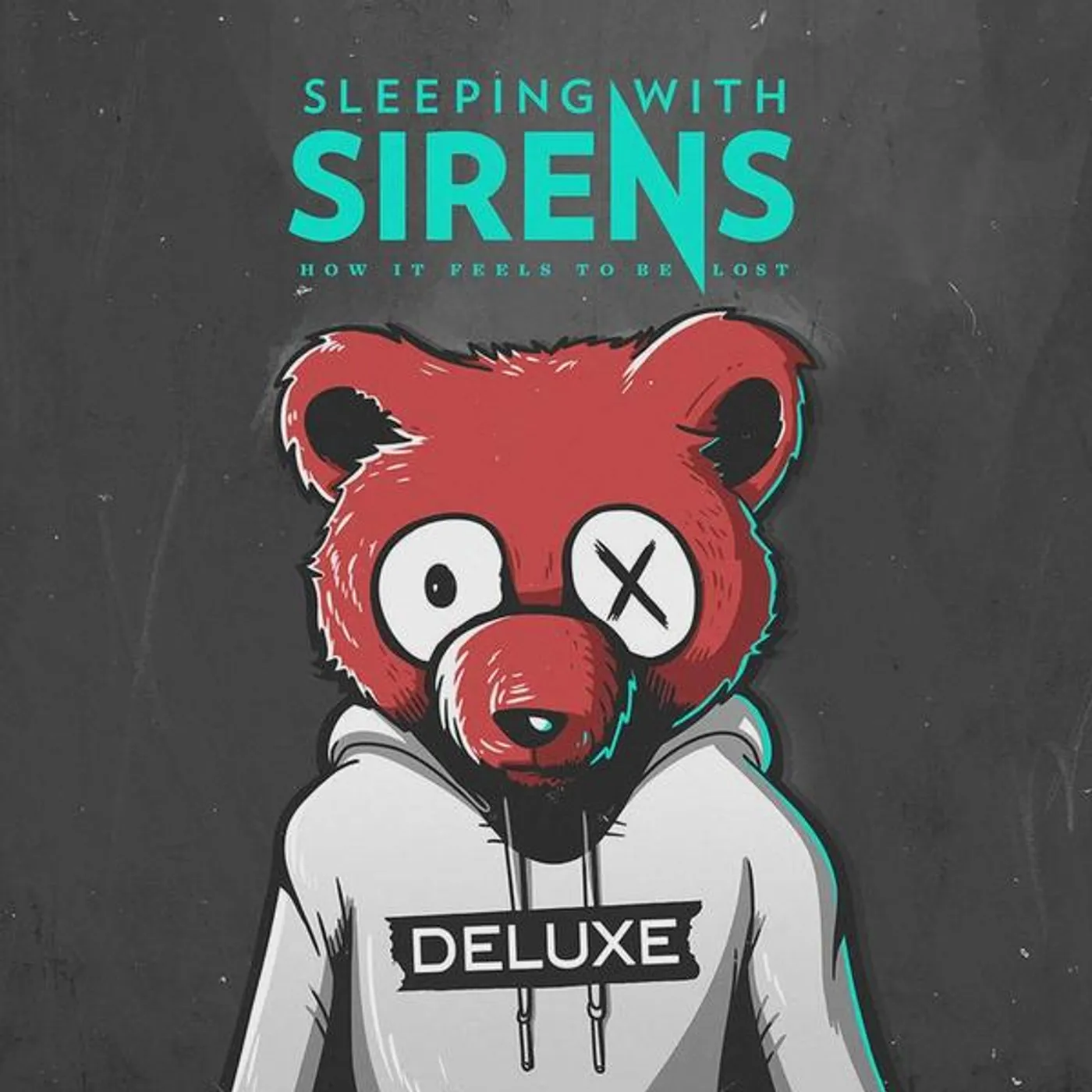 Sleeping With Sirens HOW IT FEELS TO BE LOST (DELUXE HALF ULTRA CLEAR HALF BLACK W/ BLACK SPLATTER) (RSD) Vinyl Record