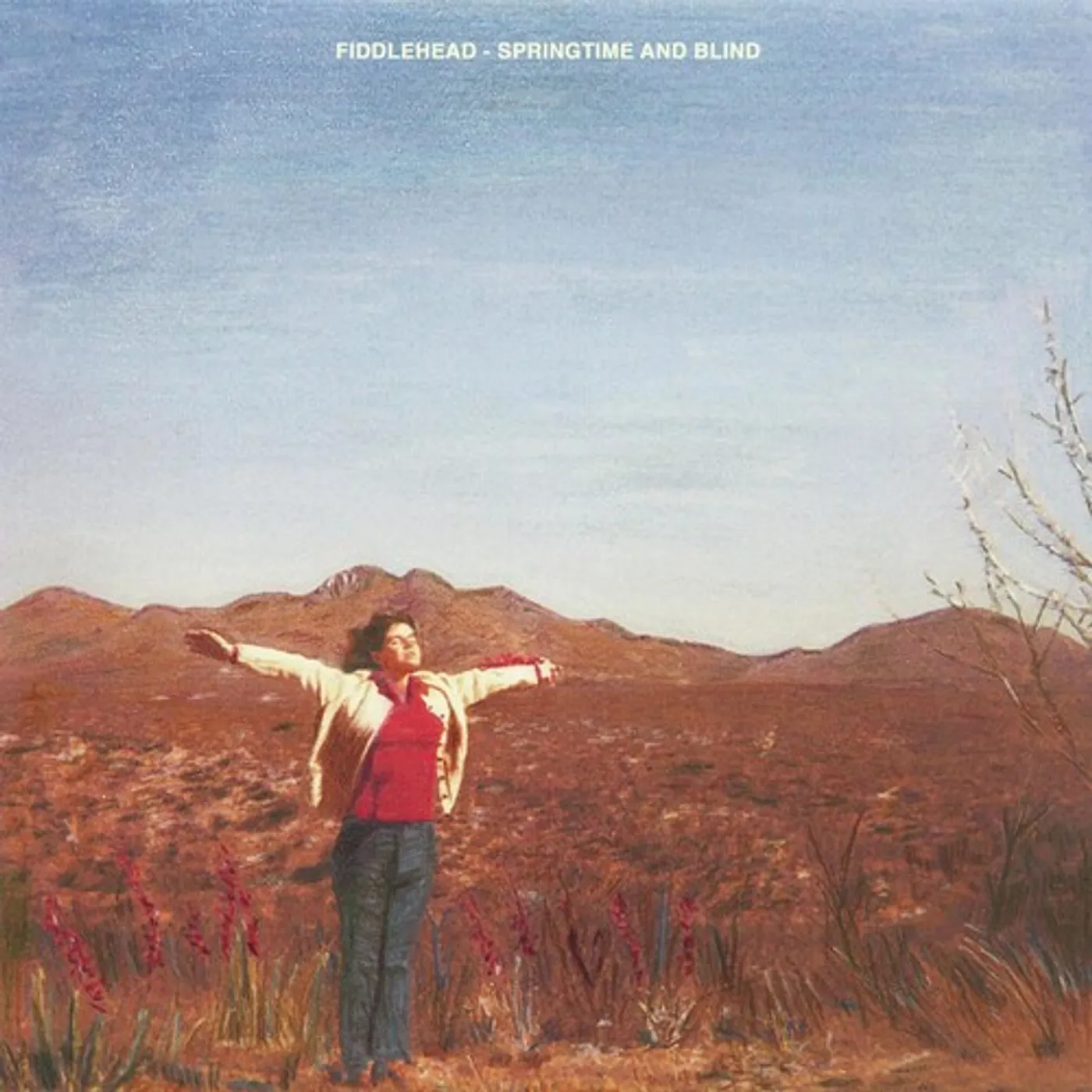 Fiddlehead SPRINGTIME & BLIND (CLEAR & MUSTARD PINWHEEL VINYL) Vinyl Record