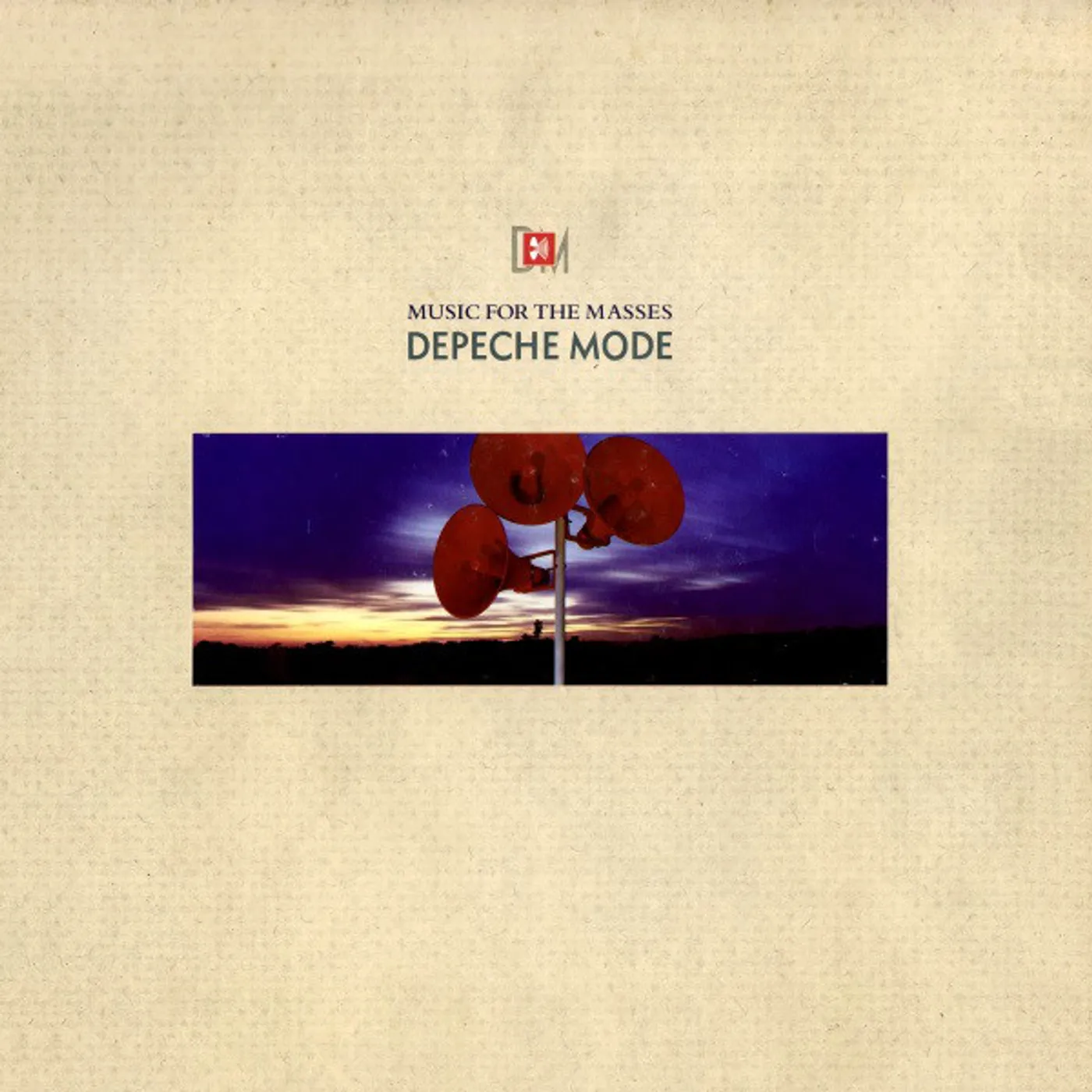 Depeche Mode MUSIC FOR THE MASSES Vinyl Record