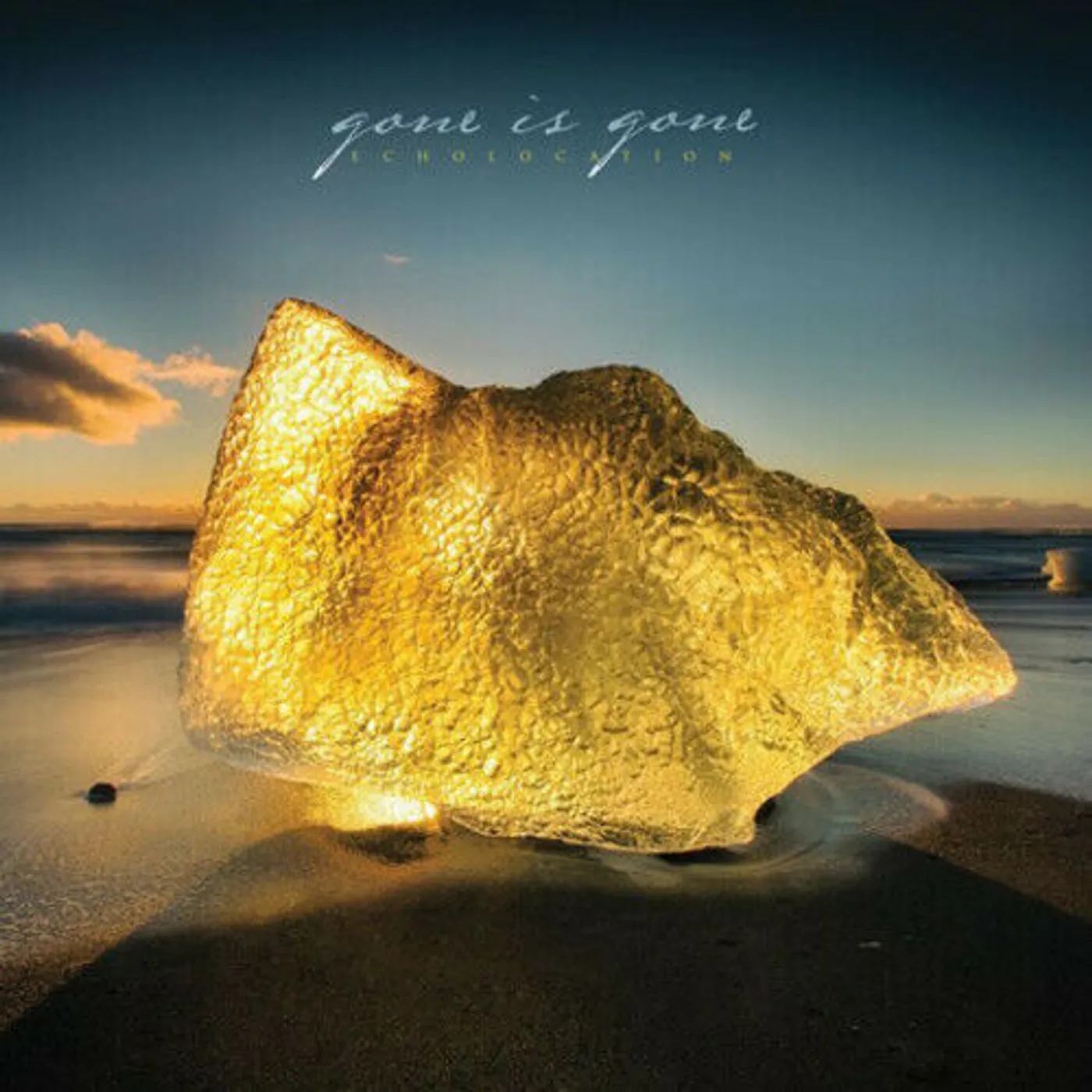 Gone Is Gone ECHOLOCATION (2LP/WHITE COLORED VINYL/DL CARD) Vinyl Record