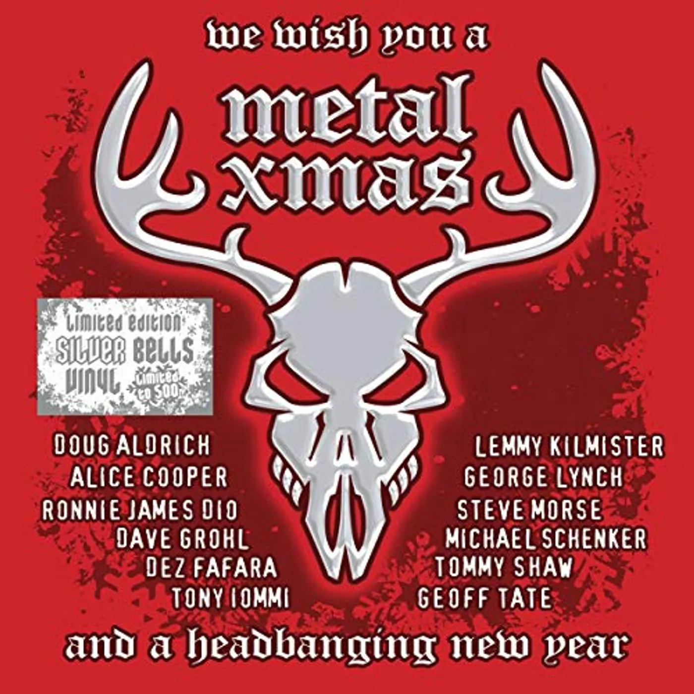Various Artists  We Wish You A Metal Xmas And A Headbanging New Year (Silver Bells Vinyl/2LP) Vinyl Record