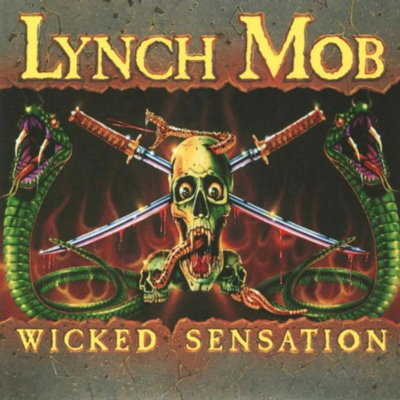 Lynch Mob WICKED SENSATION (YELLOW VINYL/LIMITED EDITION/GATEFOLD COVER) Vinyl Record