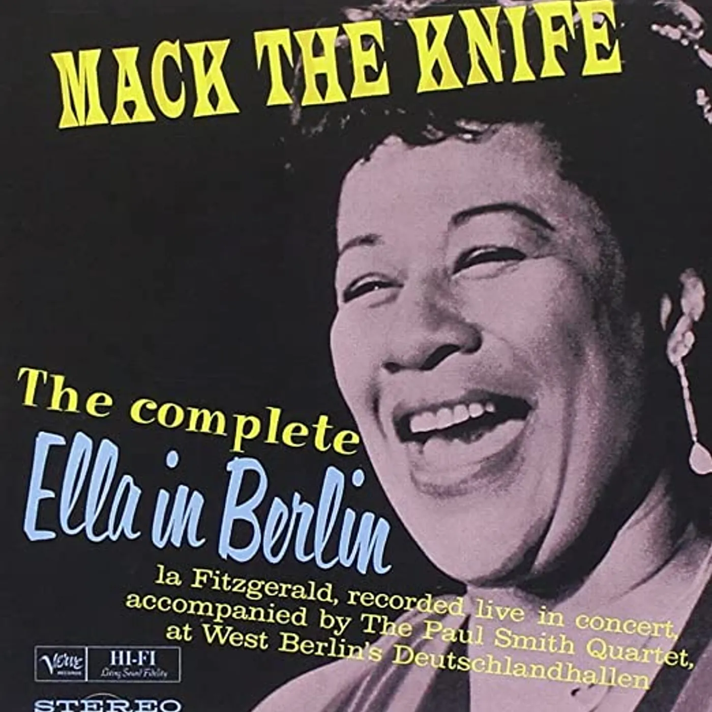 Ella Fitzgerald Mack The Kinfe: Ella In Berlin vinyl record