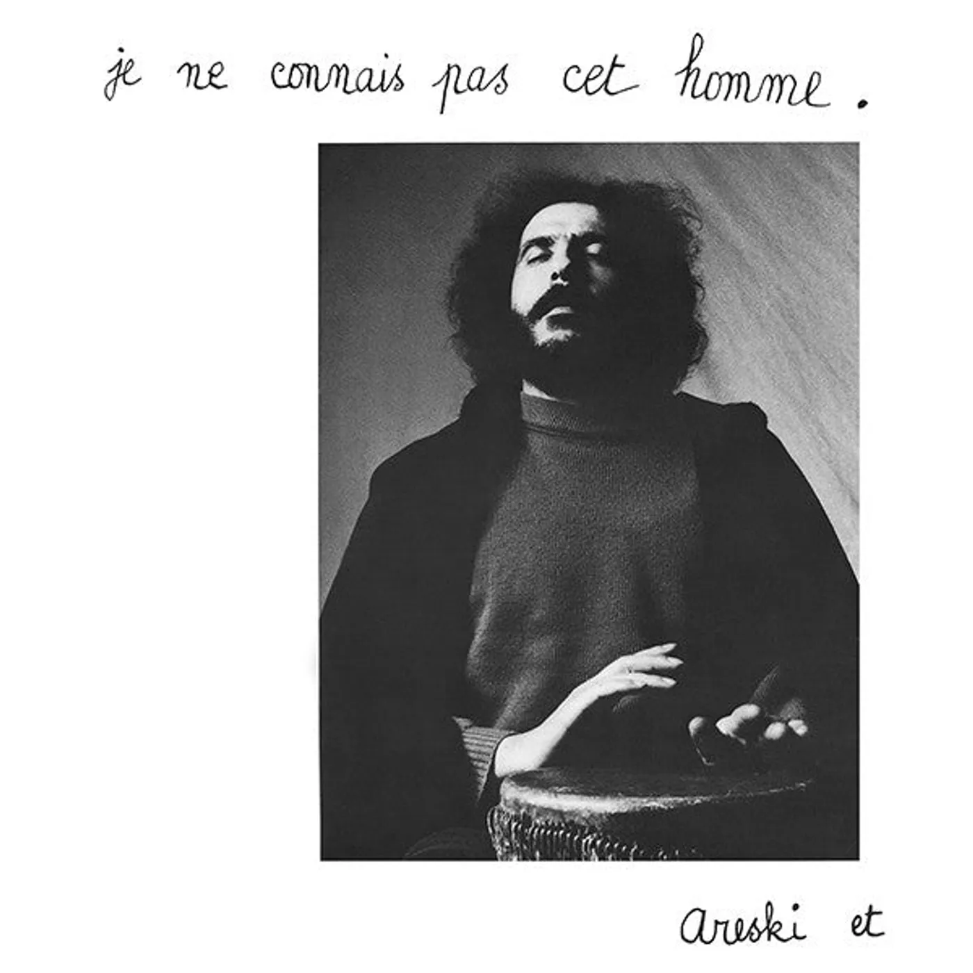Brigitte Fontaine & Areski JE NE CONNAIS PAS CET HOMME Vinyl Record