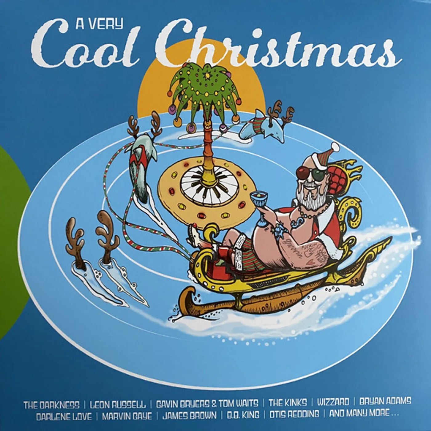 Various Artists  VERY COOL CHRISTMAS (2LP/LIMITED 1-TRANSPARENT BLUE & 1-TRANSPARENT YELLOW VINYL/180G/INSERT) Vinyl Record