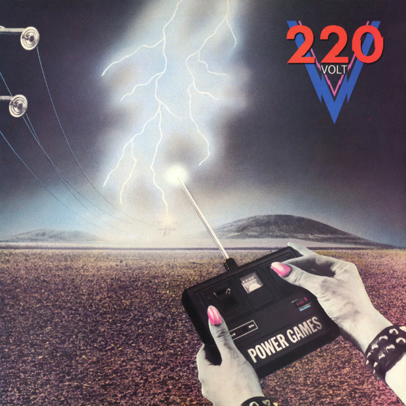220 Volt Power Game (180G/crystal clear & white marbled) vinyl record