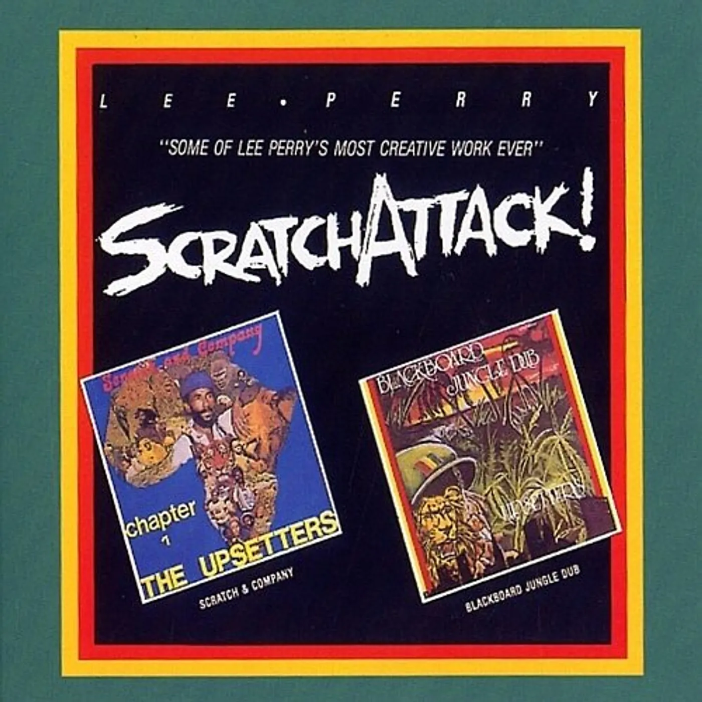Lee Perry SCRATCH ATTACK! (2LP) Vinyl Record