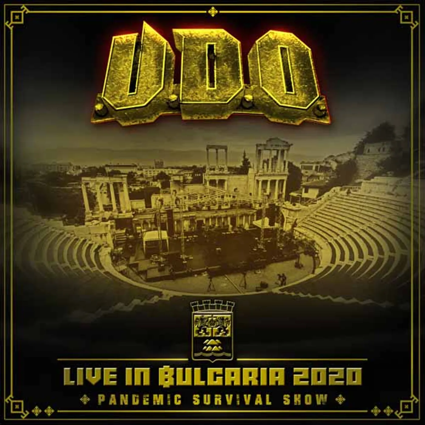 U.D.O. LIVE IN BULGARIA 2020 - PANDEMIC SURVIVAL SHOW (DARK GREEN VINYL/3LP) Vinyl Record
