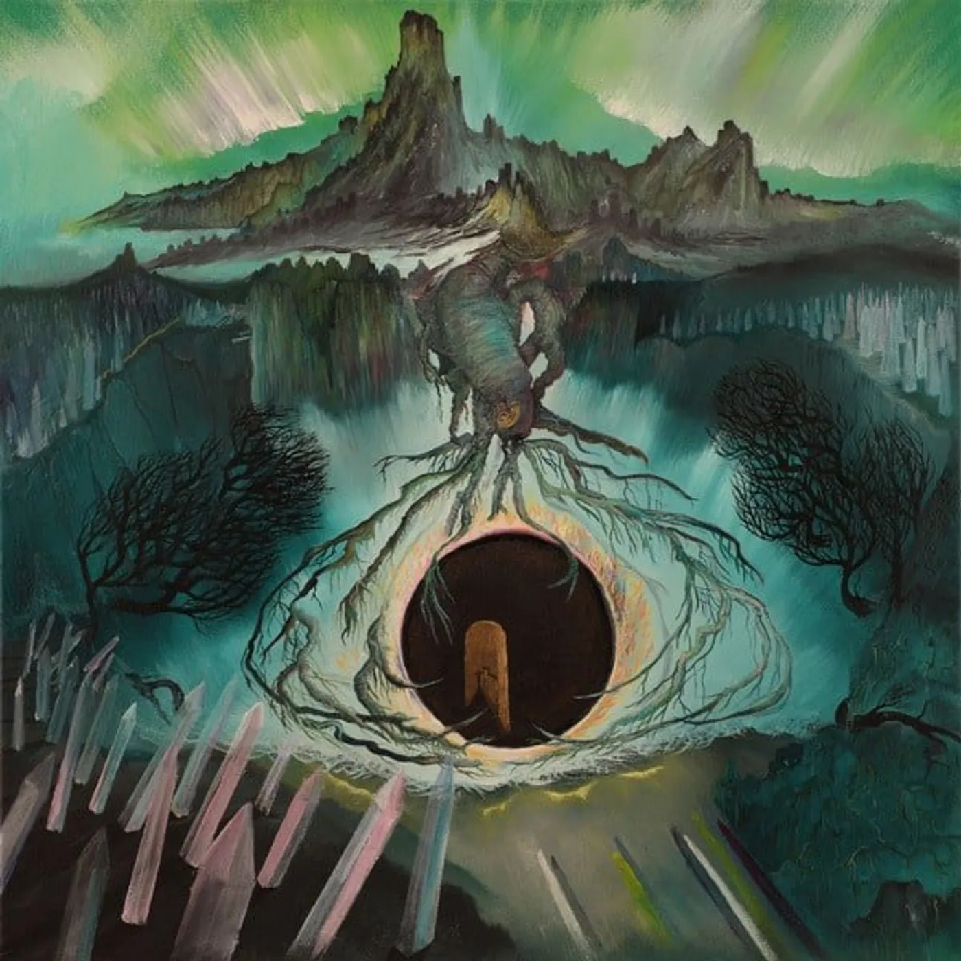 Kayo Dot MOSS GREW ON THE SWORDS & PLOWSHARES ALIKE (2LP/TRANSPARENT GREEN MARBLED VINYL) Vinyl Record