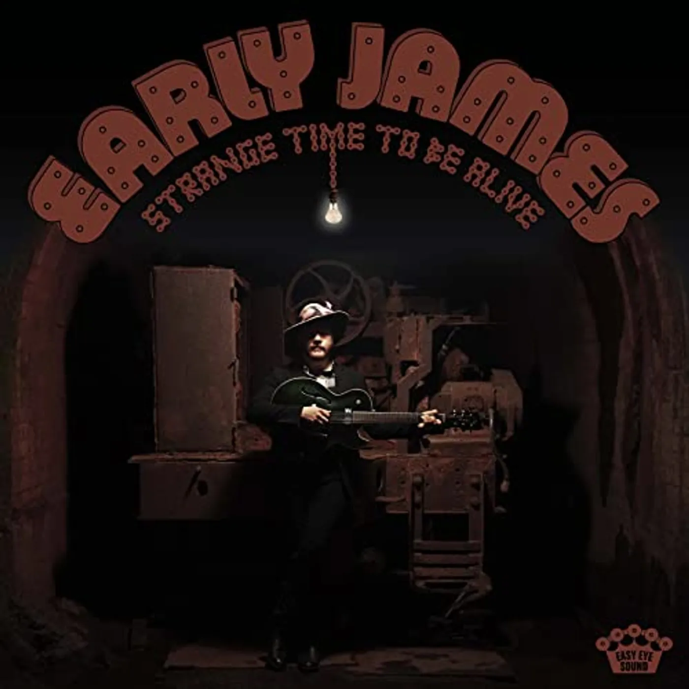 Early James Strange Time To Be Alive (Brown Swirl) vinyl record