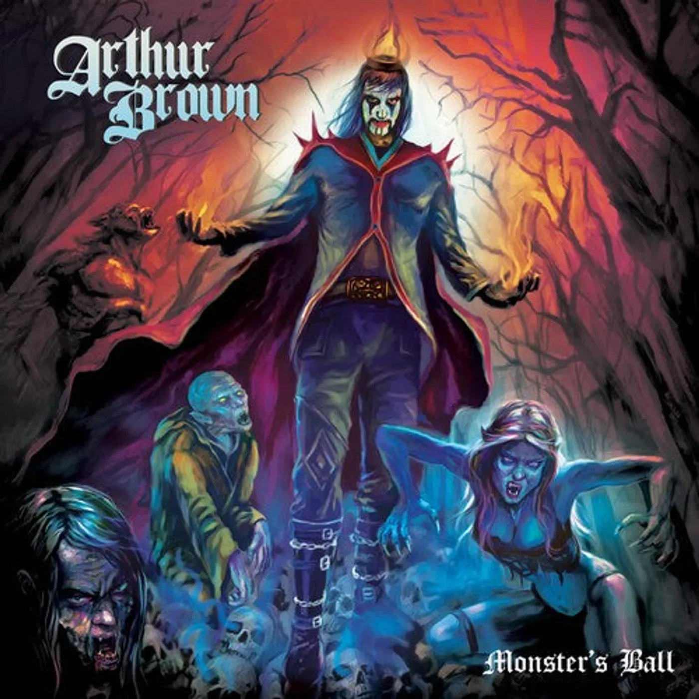 Arthur Brown Monster's Ball (Red Marble) Vinyl Record
