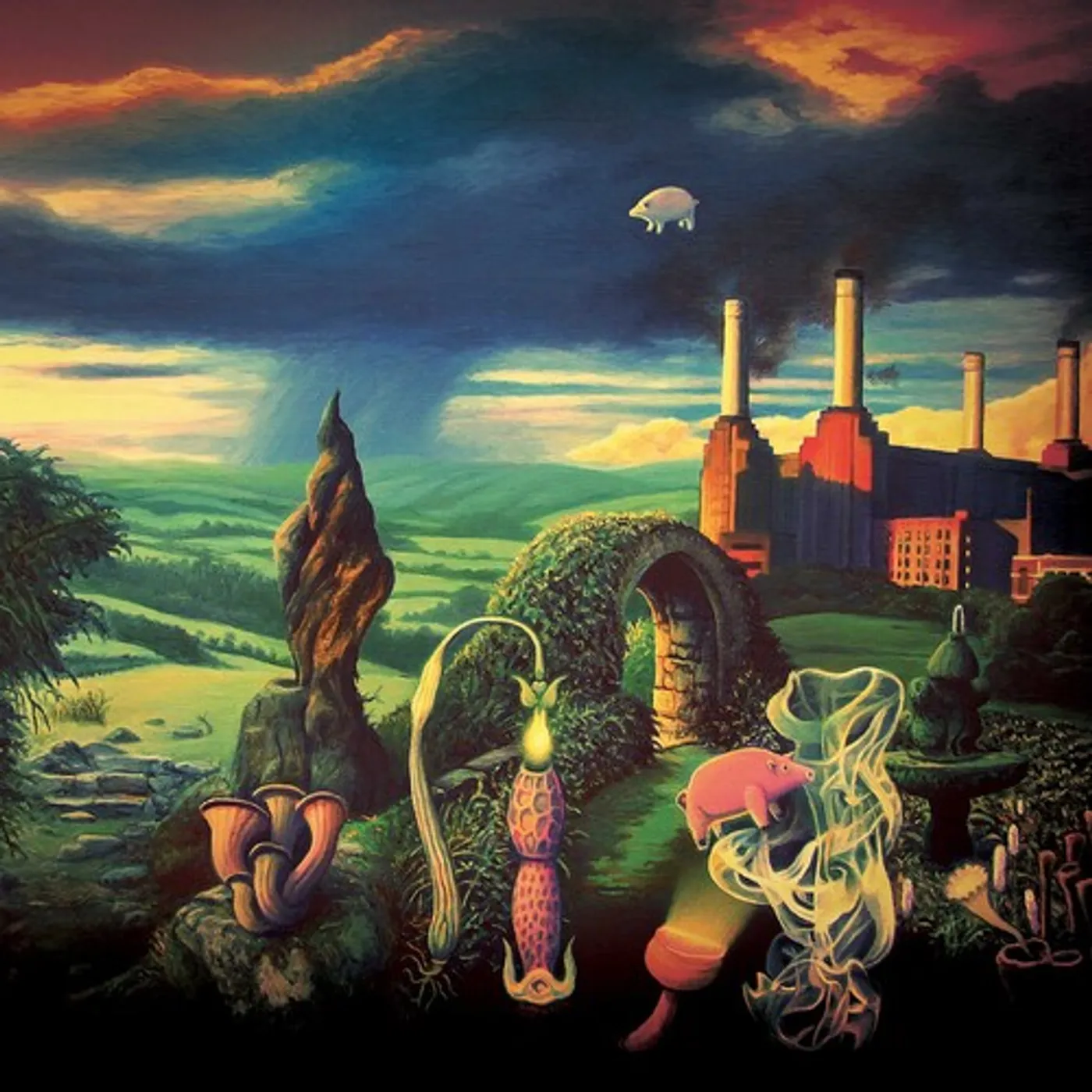Various Artists  Animals Reimagined - Tribute to Pink Floyd (pink vinyl) vinyl record
