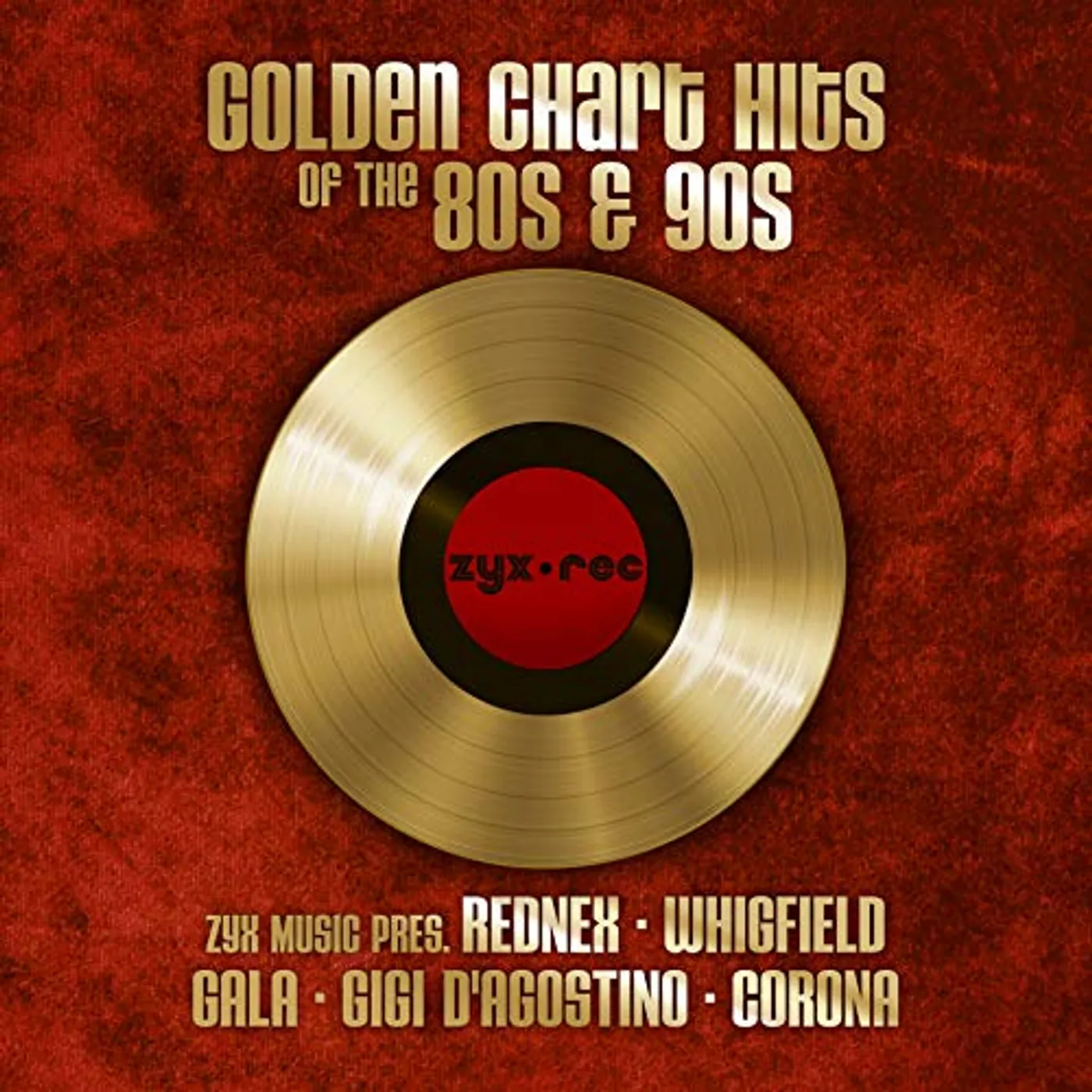 Various Artists  GOLDEN CHART HITS OF THE 80S & 90S (IMPORT) Vinyl Record