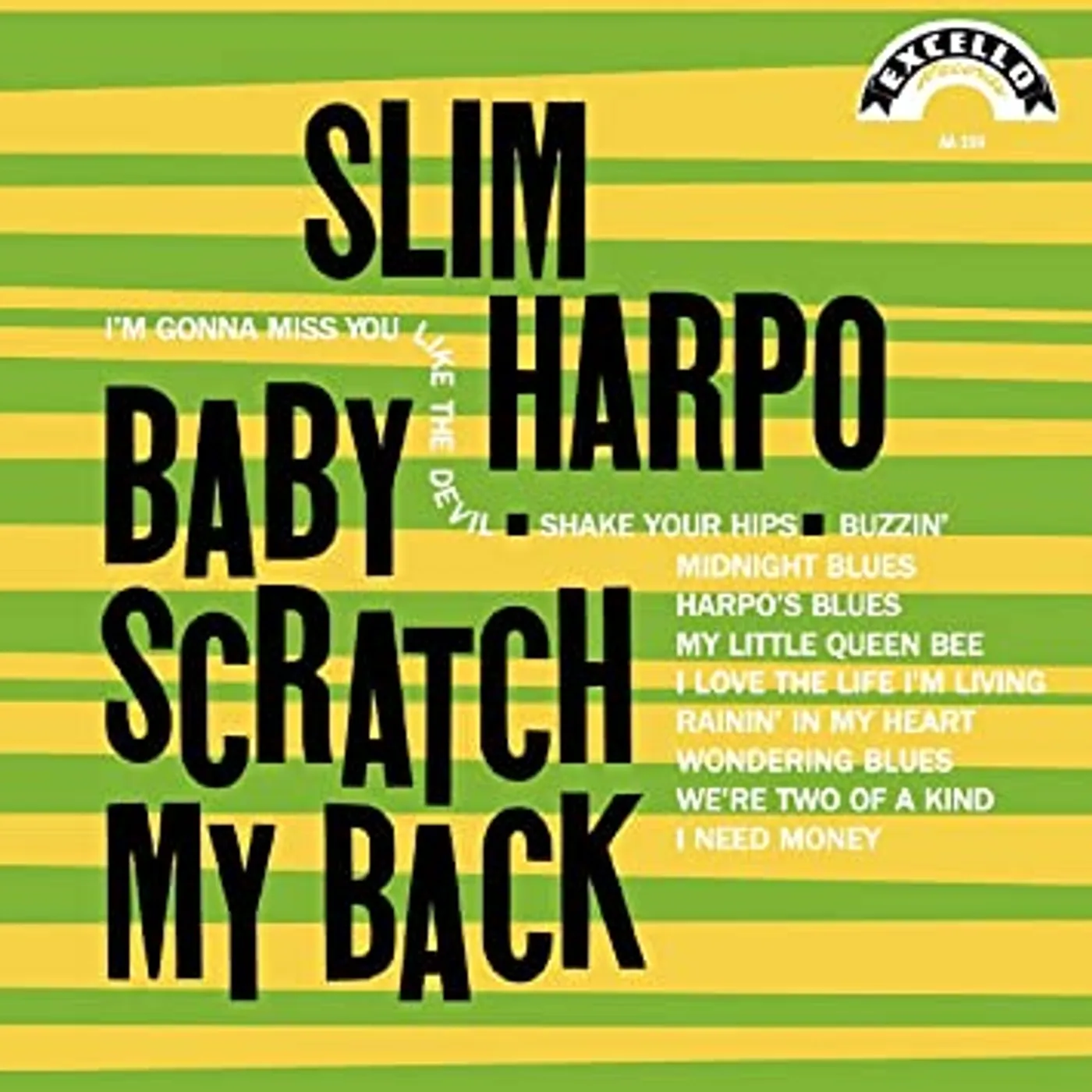 Slim Harpo BABY SCRATCH MY BACK Vinyl Record