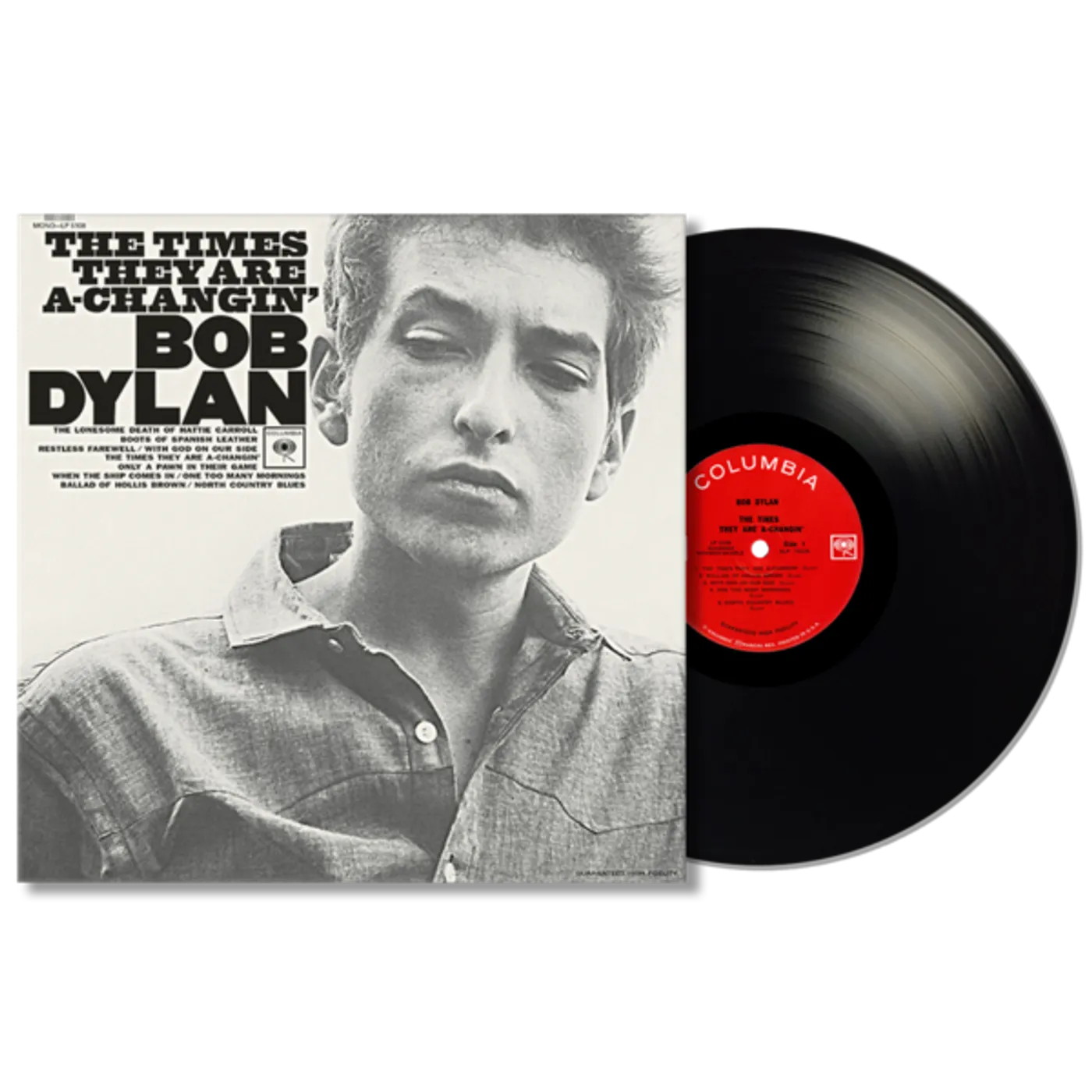 Bob Dylan TIMES THEY ARE A CHANGIN (MONO EDITION) Vinyl Record