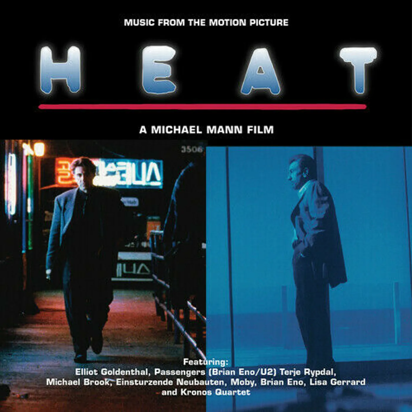 Various Artists  HEAT - MUSIC FROM THE MOTION PICTURE Vinyl Record