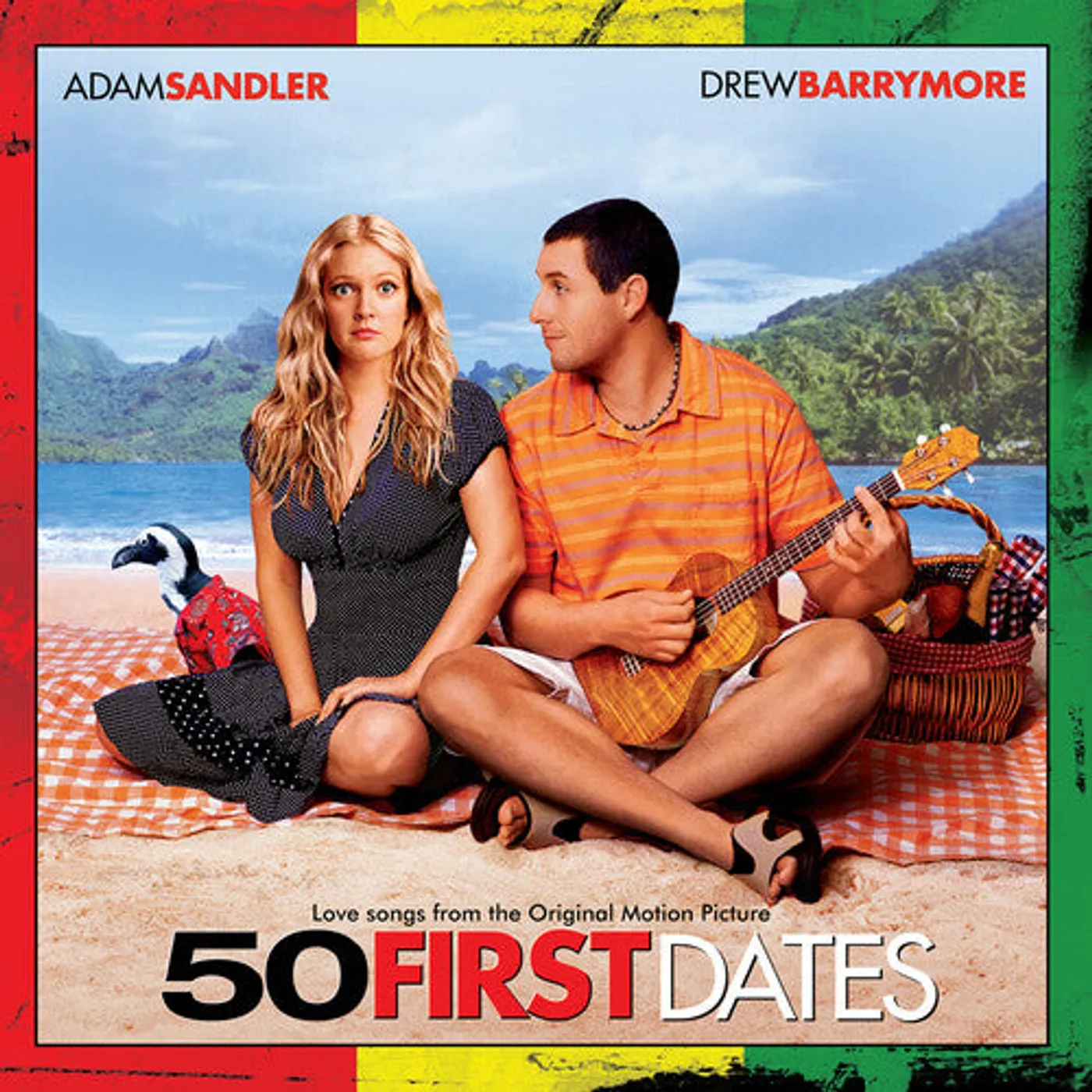 Various Artists  50 FIRST DATES Original Soundtrack (TRANSPARENT ORANGE VINYL) Vinyl Record