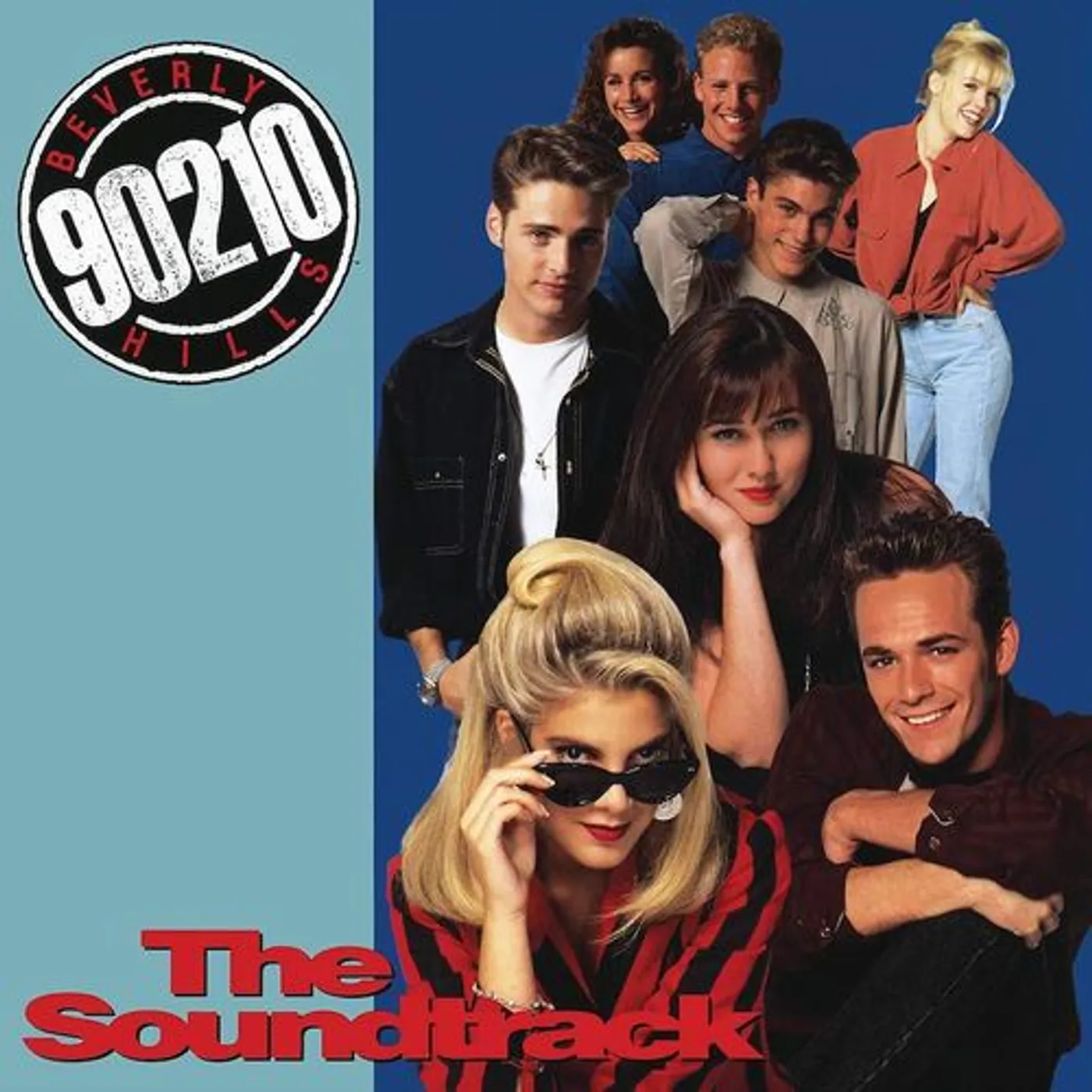 Various Artists  BEVERLY HILLS 90210 Original Soundtrack (TRANSPARENT LIGHT BLUE VINYL) Vinyl Record