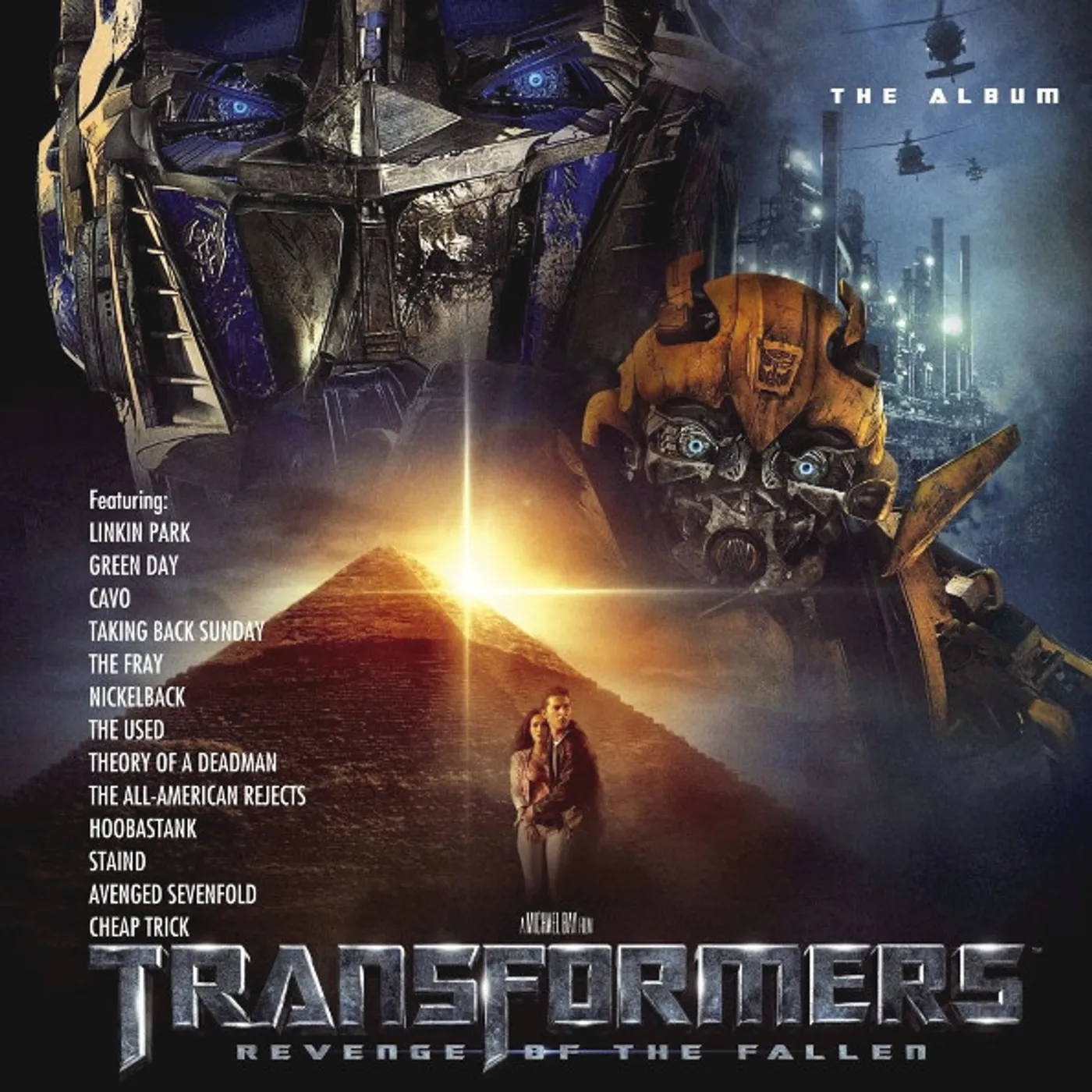 Various Artists  TRANSFORMERS: REVENGE OF THE FALLEN THE ALBUM (2LP) Vinyl Record