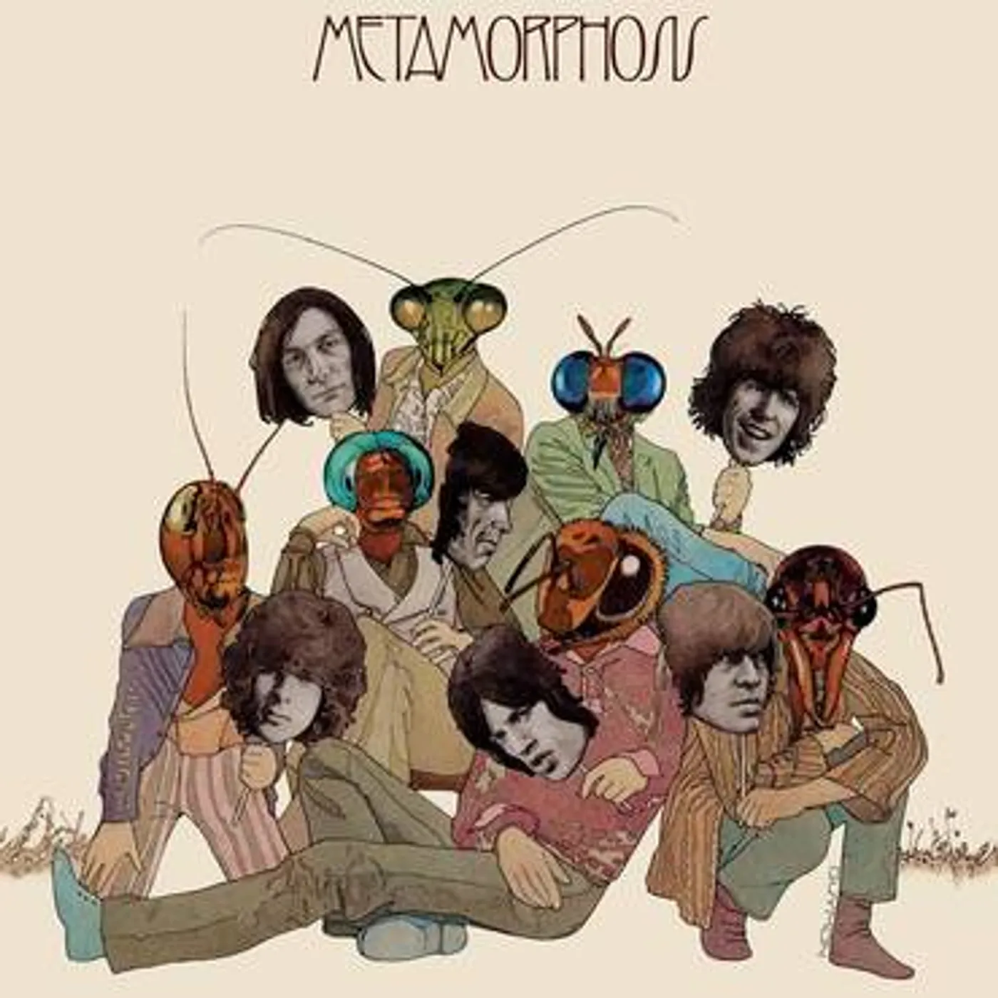 The Rolling Stones METAMORPHOSIS UK (SPECIAL EDITION) (HUNTER GREEN VINYL/FULL COLOR EXCLUSIVE IRON ON COVER ART) (RSD) Vinyl Record