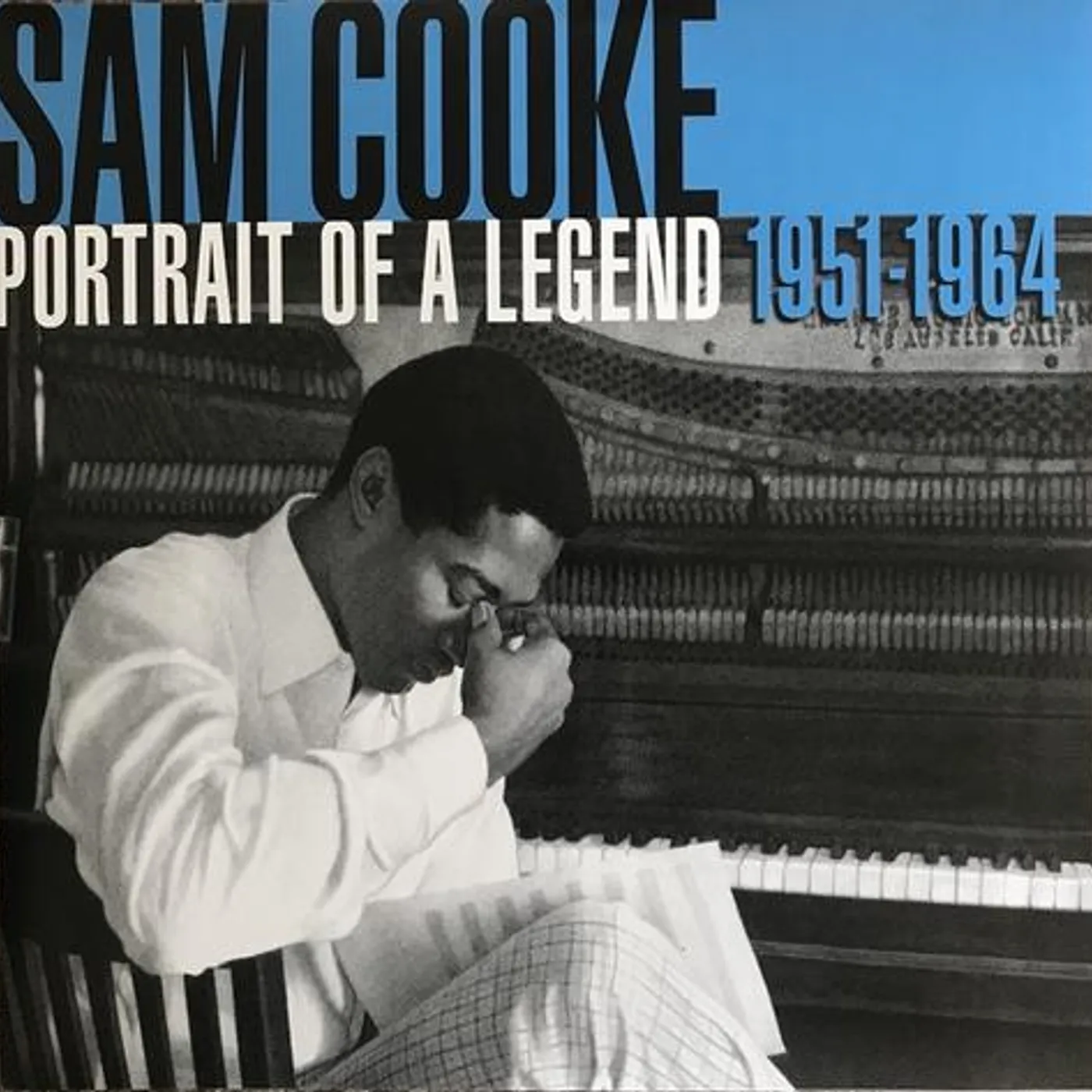 Sam Cooke PORTRAIT OF A LEGEND (2LP/TRANSPARENT CLEAR VINYL/180G/IMPORT) Vinyl Record