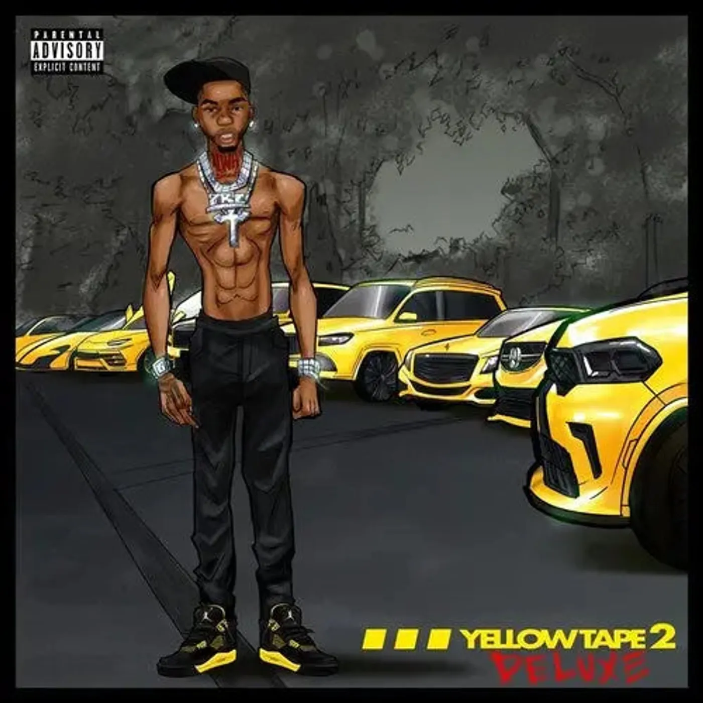 Key Glock Yellow Tape 2 (Deluxe/3LP) vinyl record