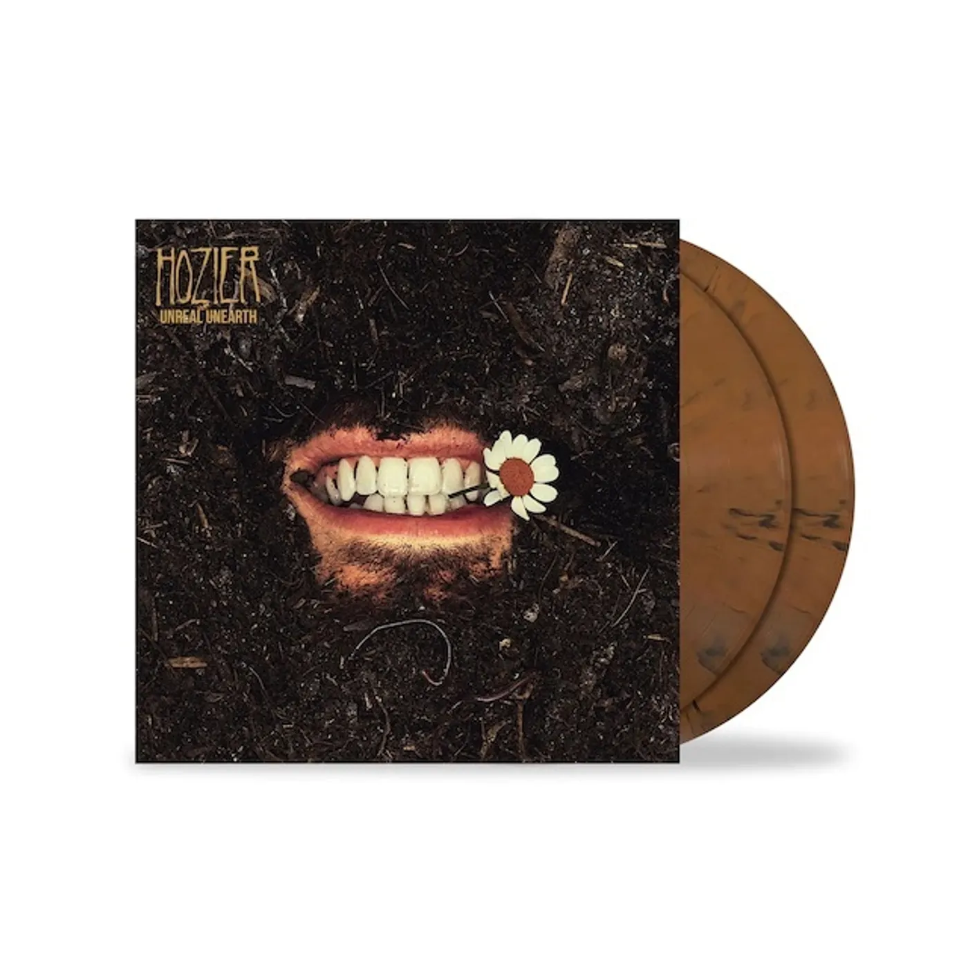 Hozier Unreal Unearth (Indie Exclusive Limited Edition Light Umber/2LP) Vinyl Record