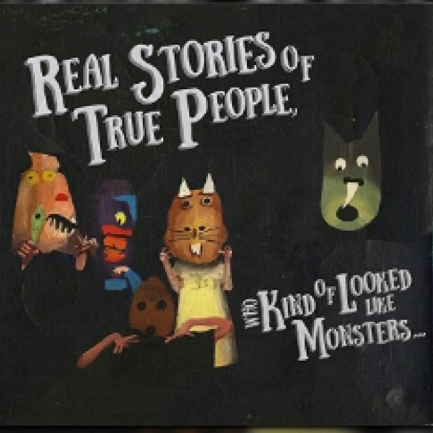 Oso Oso REAL STORIES OF TRUE PEOPLE, WHO KIND OF LOOKED LIKE MONSTERS (HALF BLACK/HALF PURPLE VINYL) Vinyl Record