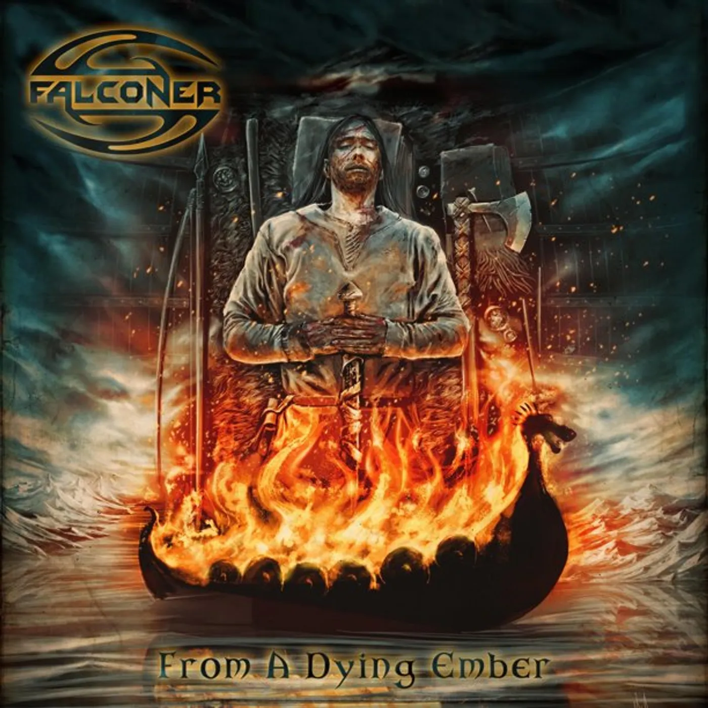 Falconer FROM A DYING EMBER (COLORED VINYL) Vinyl Record