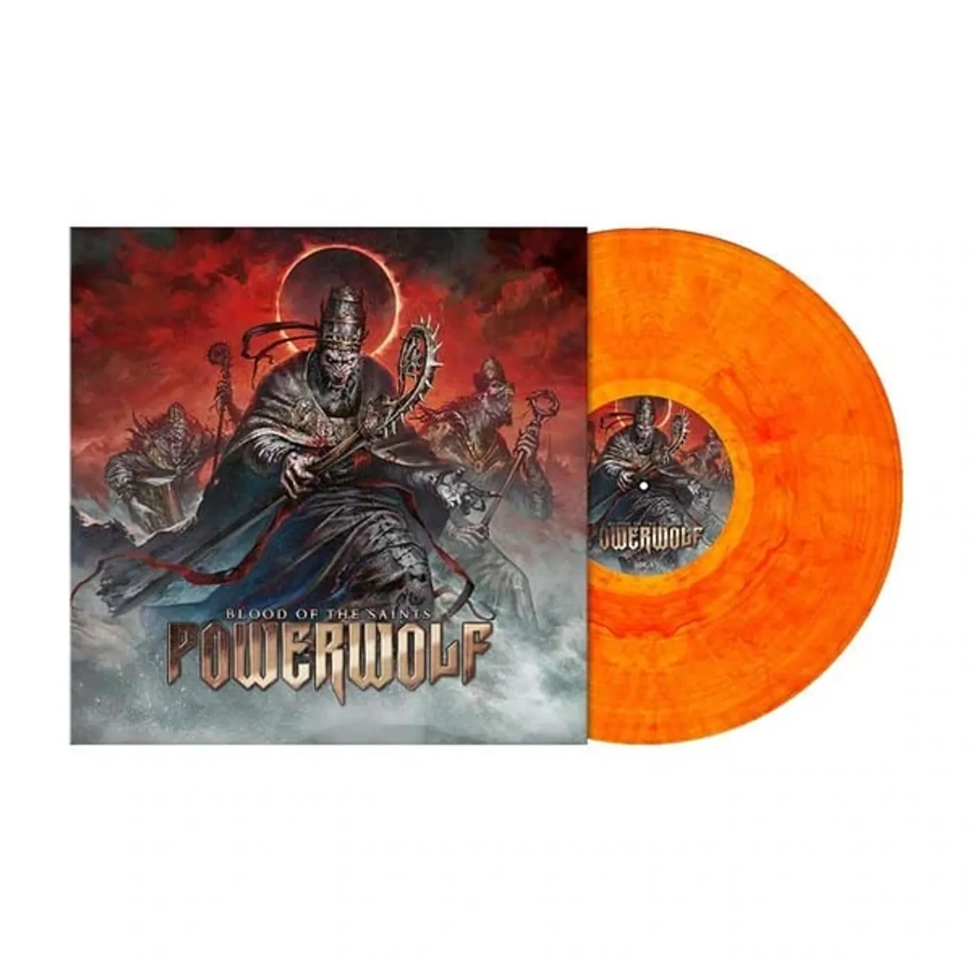 Powerwolf Blood Of The Saints (10th Anniversary Edition/flame Marbled Vinyl)