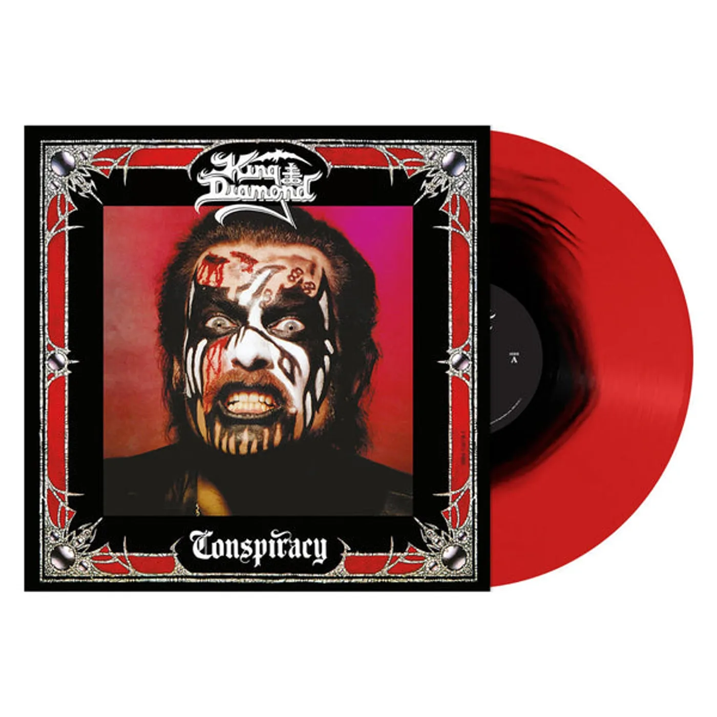 King Diamond CONSPIRACY (APPLE RED W/ BLACK HAZE VINYL) Vinyl Record