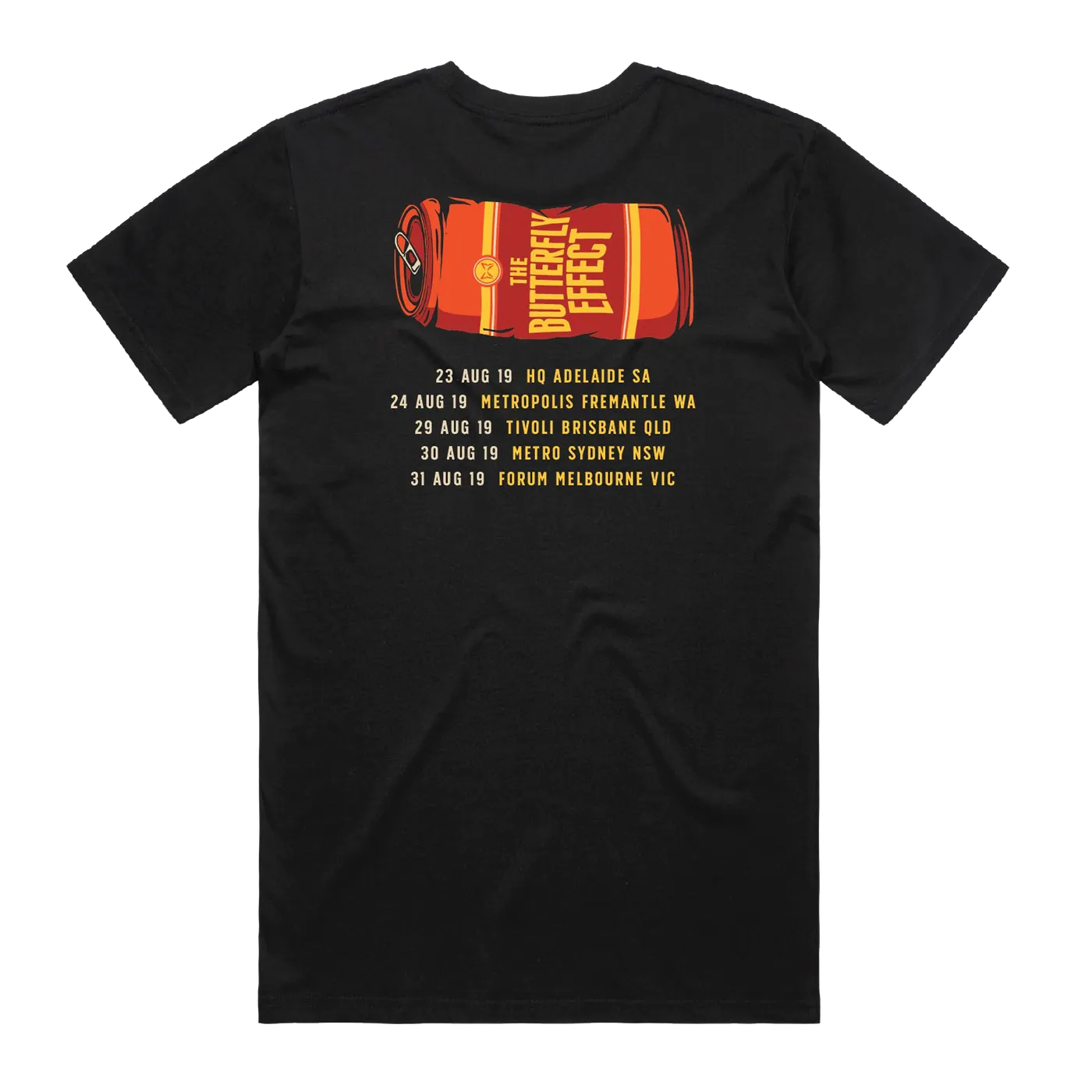 The Butterfly Effect - 2019 Tour T-Shirt