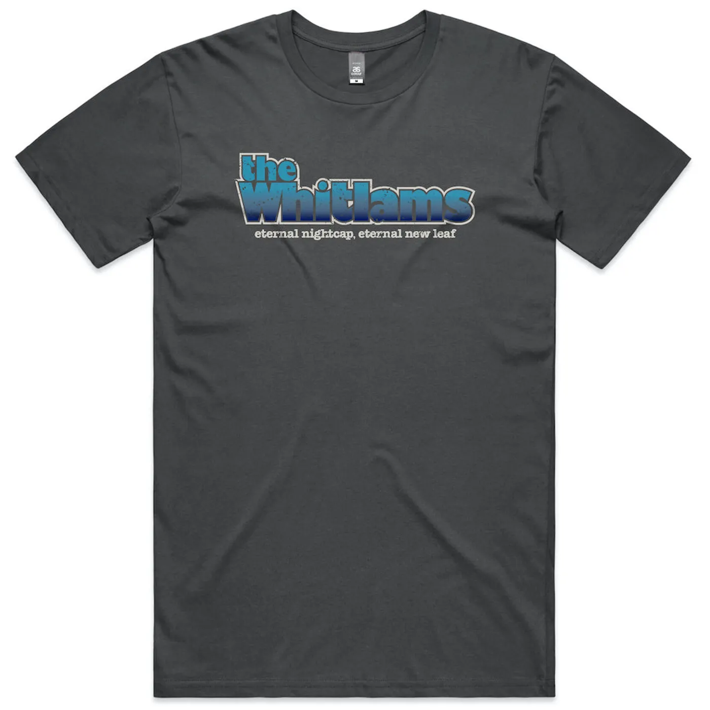 The Whitlams Retro Charcoal T-Shirt