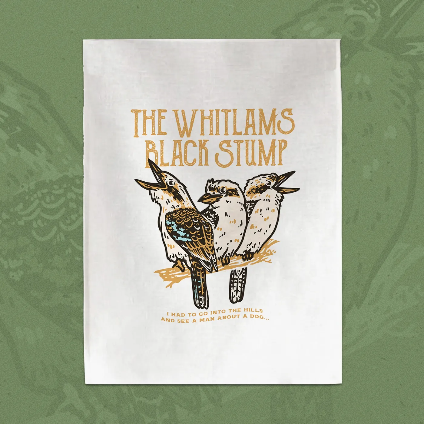 Kookaburra Tea Towel