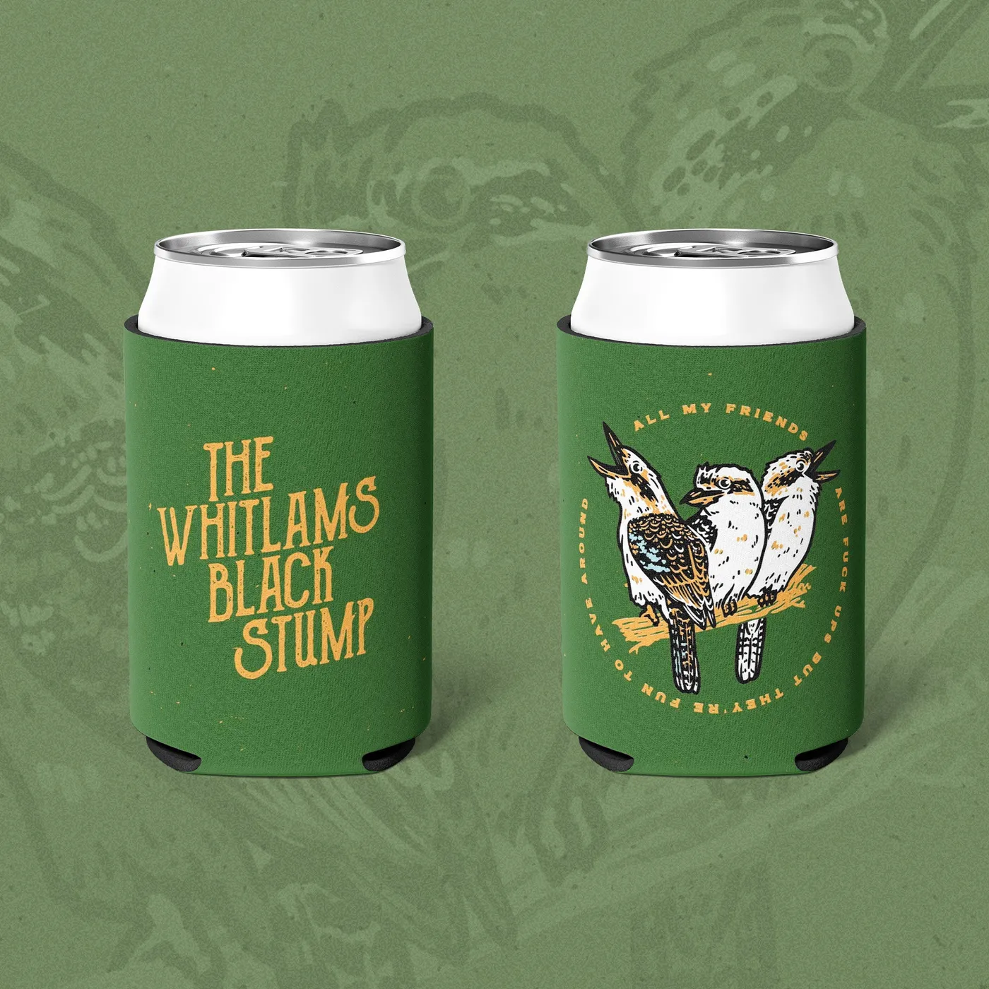 Kookaburra Can Cooler