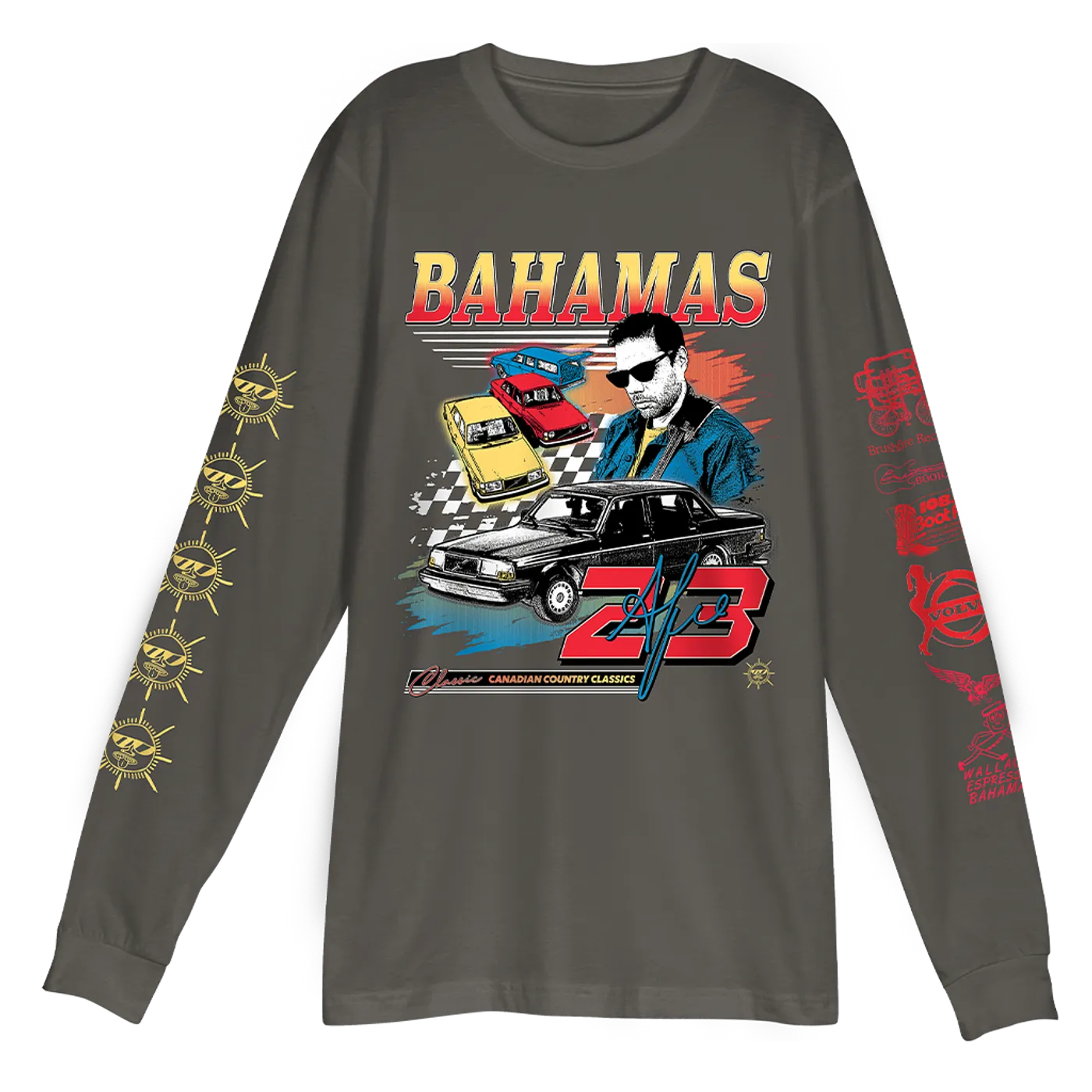Bahamas Classic Canadian Country Classics Racer Longsleeve