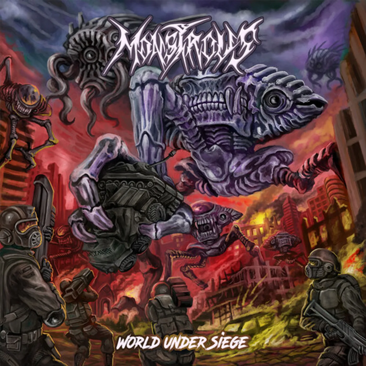 Monstrous WORLD UNDER SIEGE CD