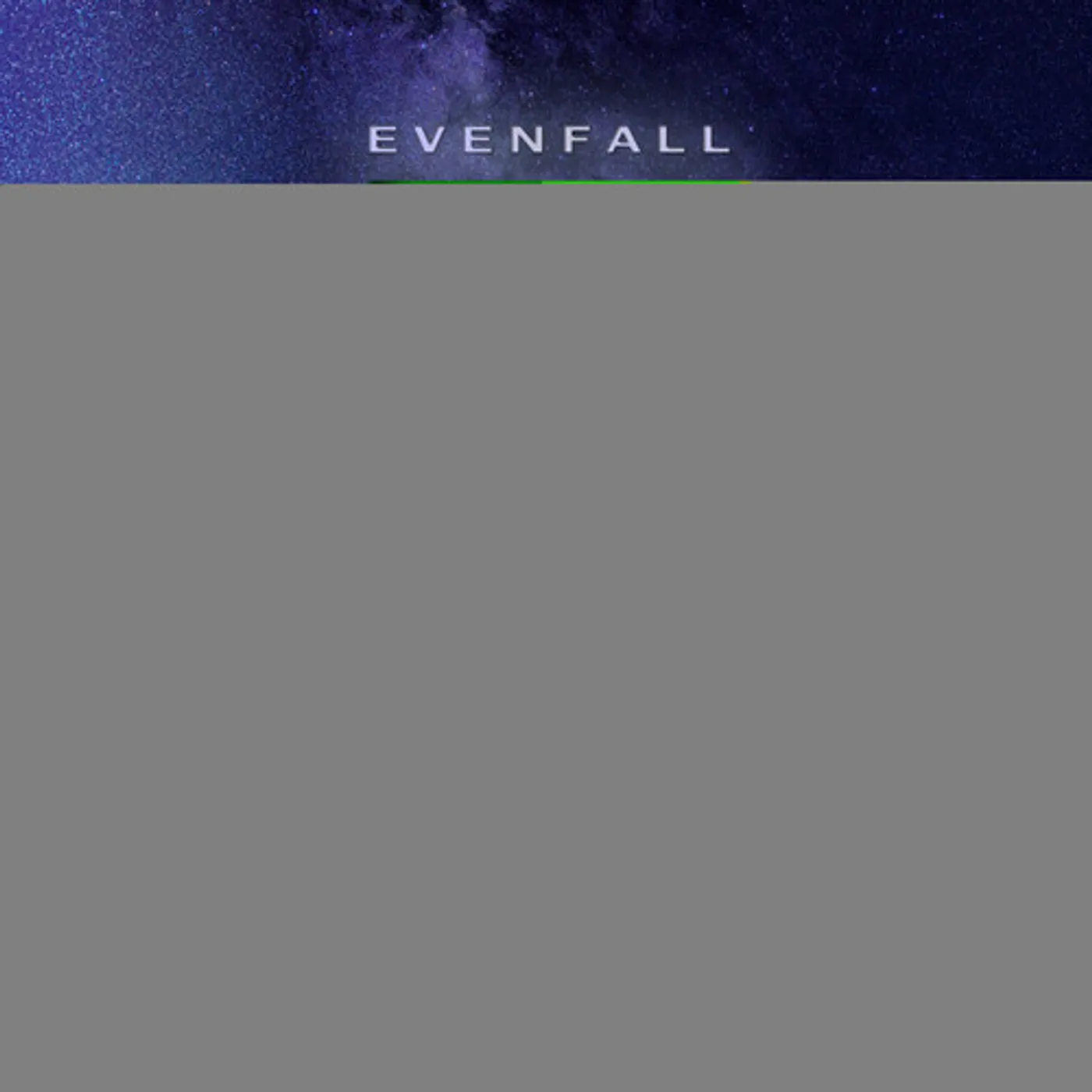 Evenfall INDIGO SKIES CD