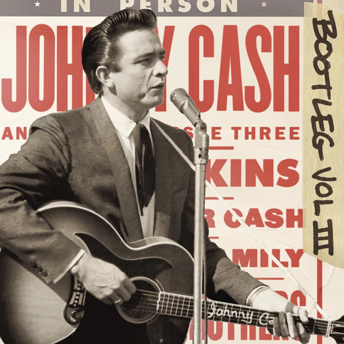 Johnny Cash BOOTLEG 3: LIVE AROUND THE WORLD (3LP/TRANSPARENT VINYL/180G) Vinyl Record