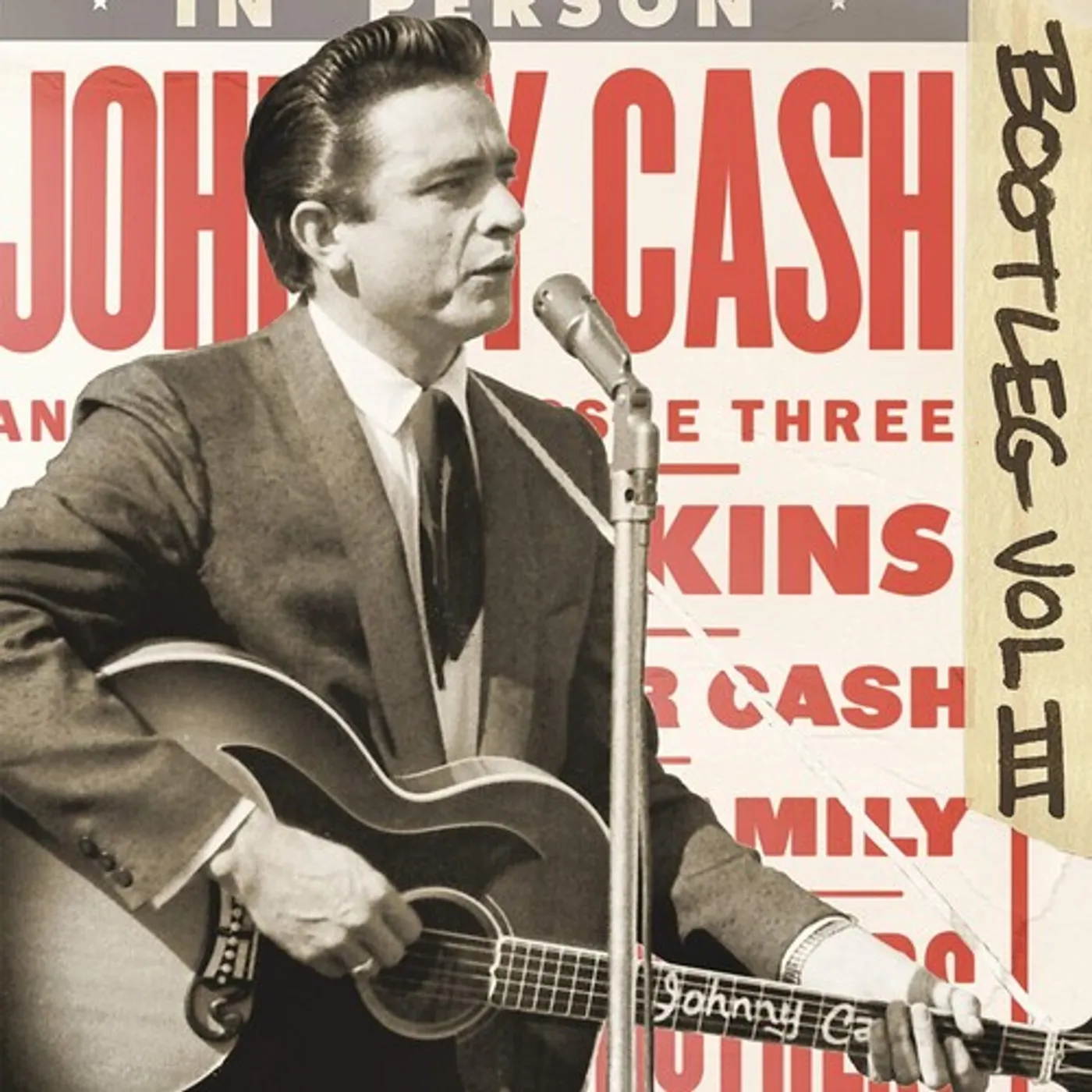 Johnny Cash BOOTLEG 3: LIVE AROUND THE WORLD Vinyl Record