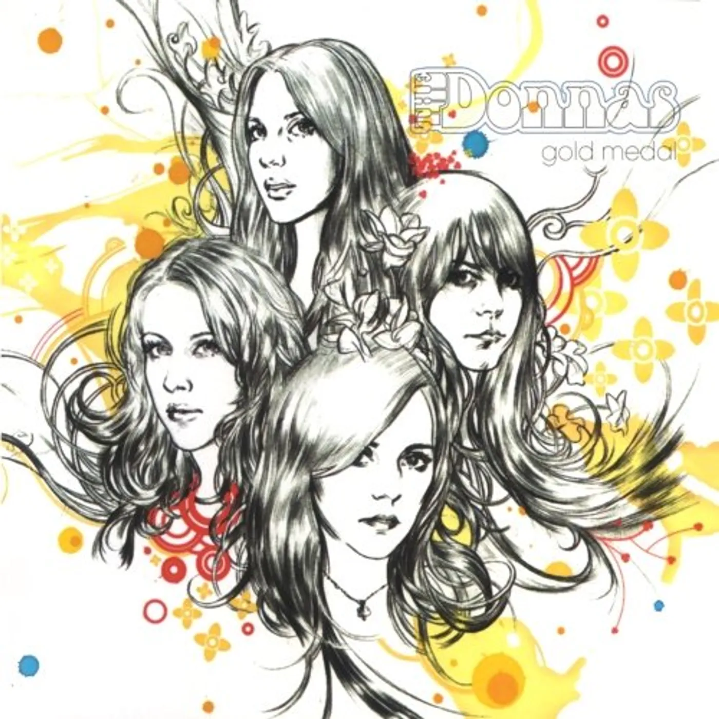 The Donnas Gold Medal Vinyl Record