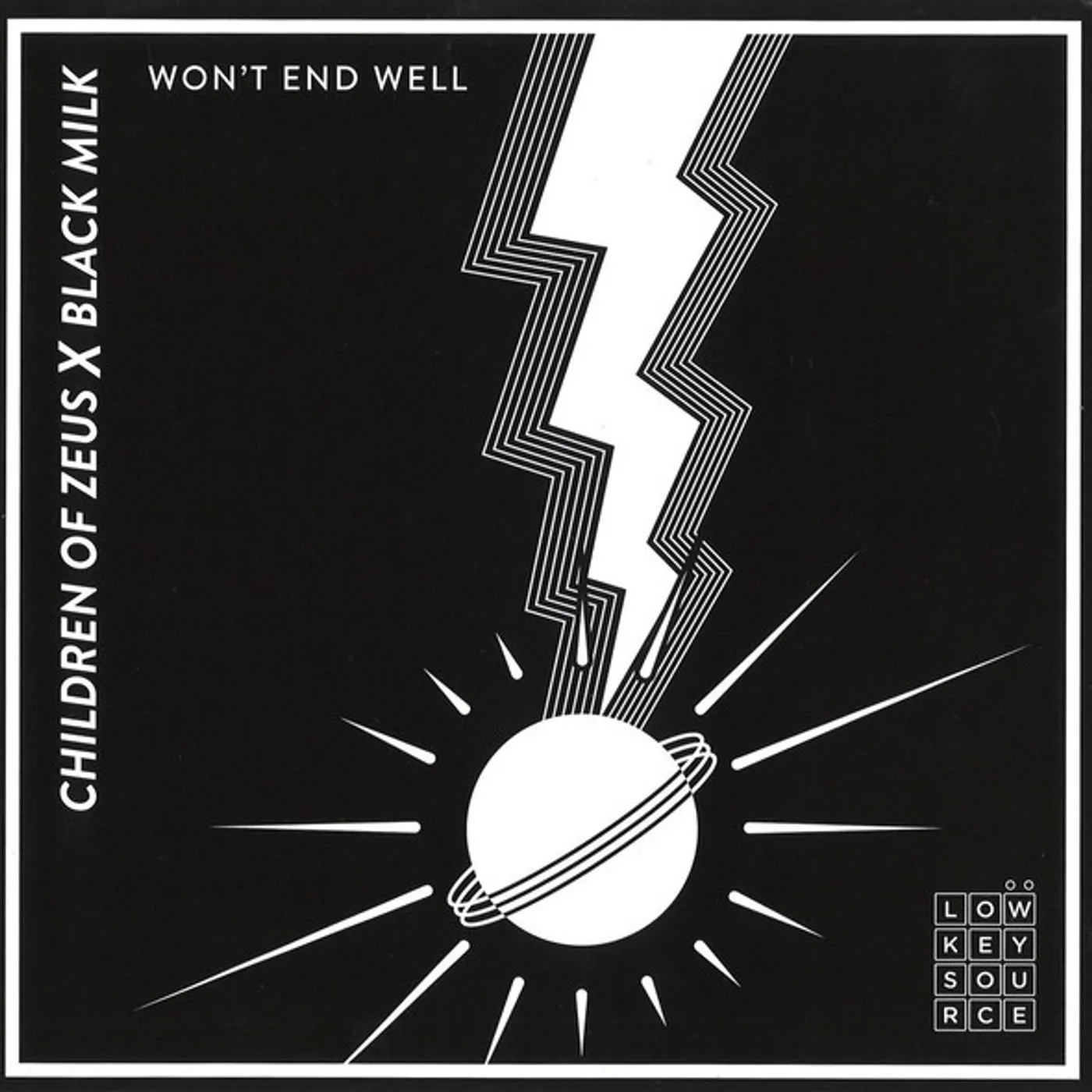 Children Of Zeus X Black Milk / Tall Black Guy WON'T END WELL / SIP OF YOU Vinyl Record