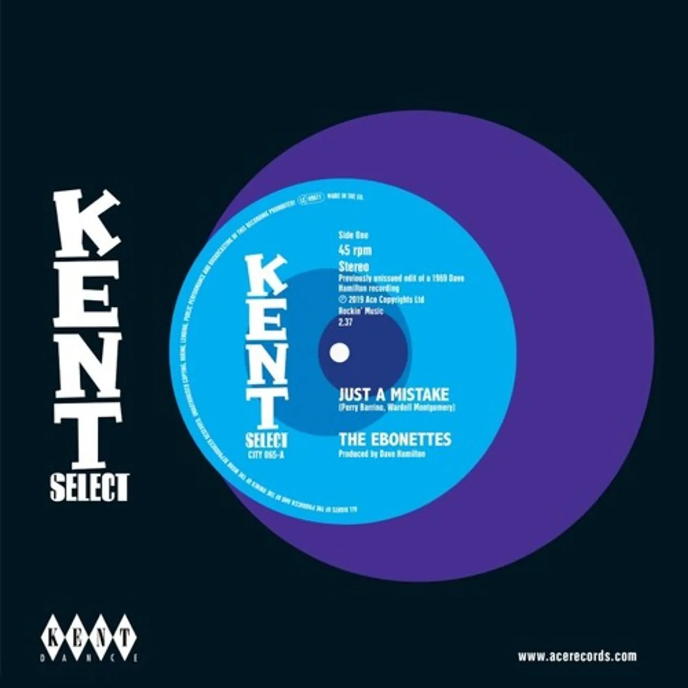 Ebonettes / Little Ann JUST A MISTAKE / LEAN LANKY DADDY Vinyl Record
