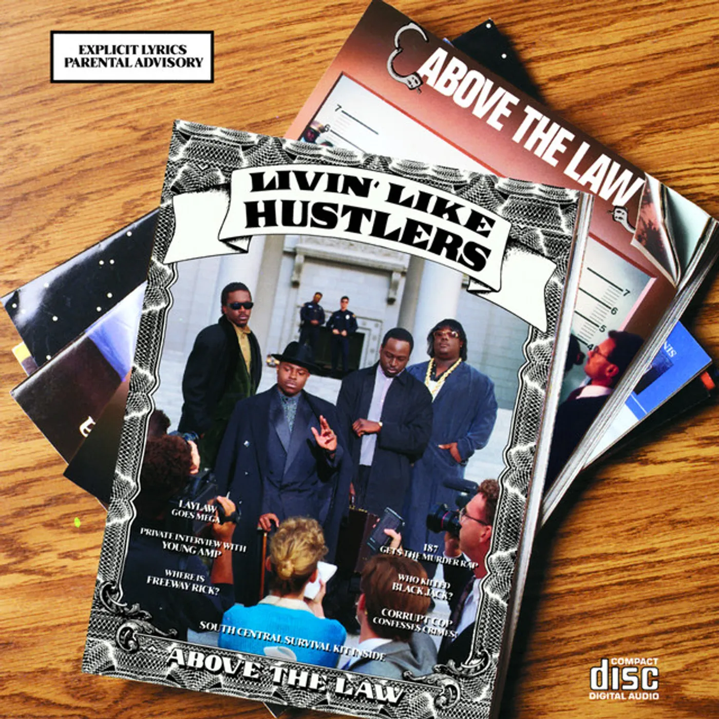 Above The Law LIVIN LIKE HUSTLERS CD
