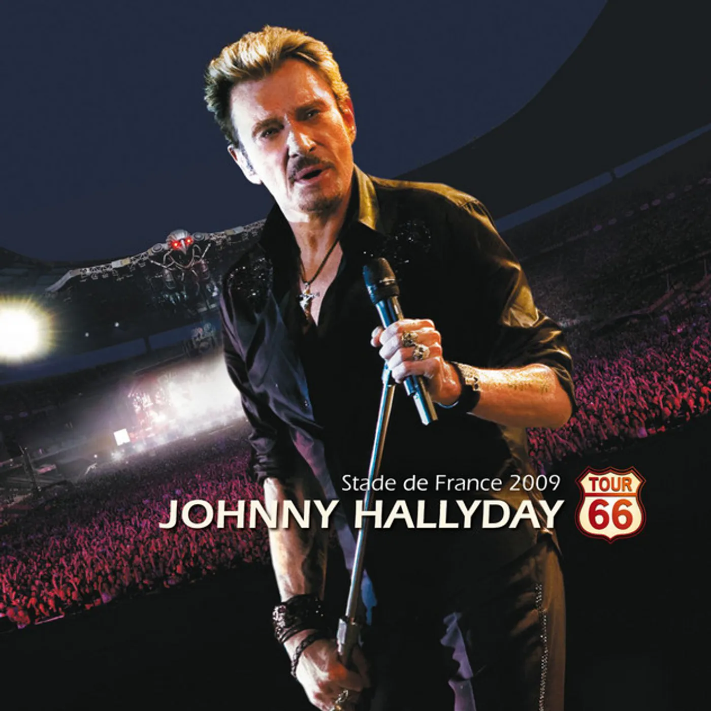 Johnny Hallyday TOUR 66: STADE DE FRANCE 2009 Vinyl Record