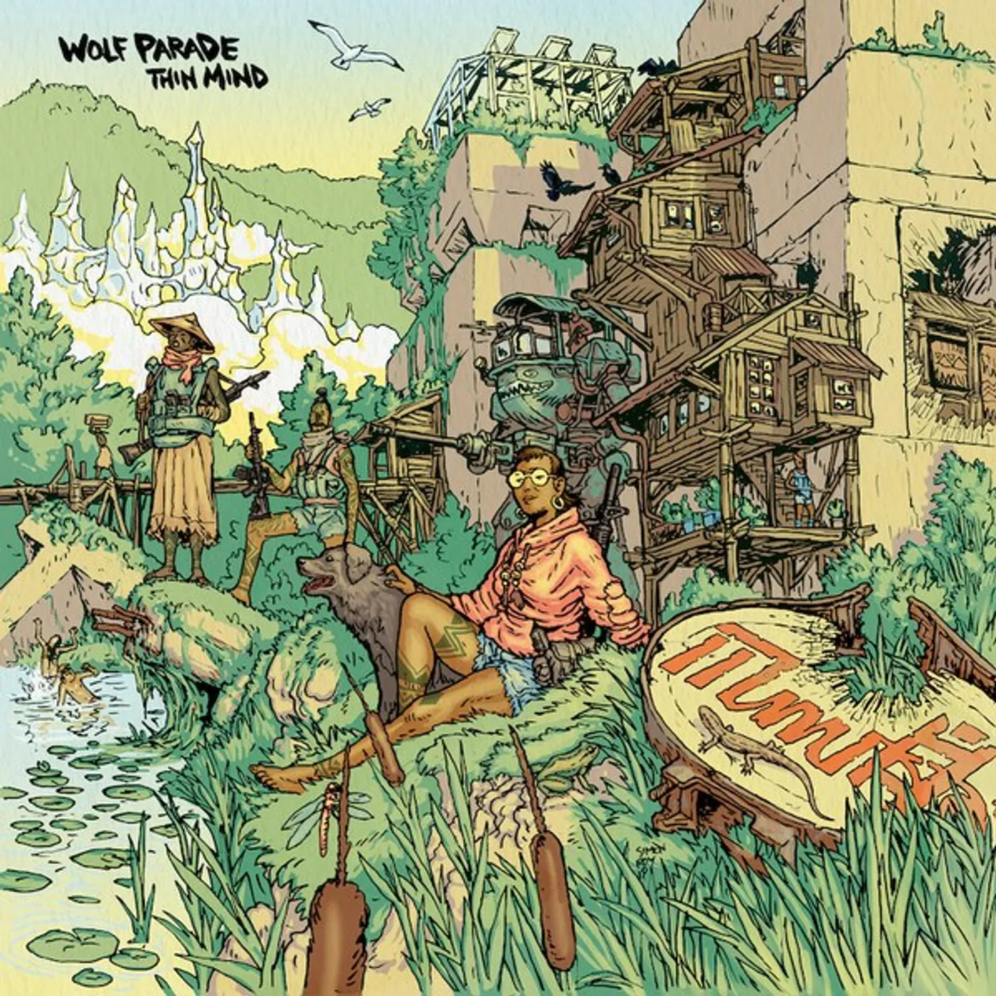 Wolf Parade THIN MIND CD