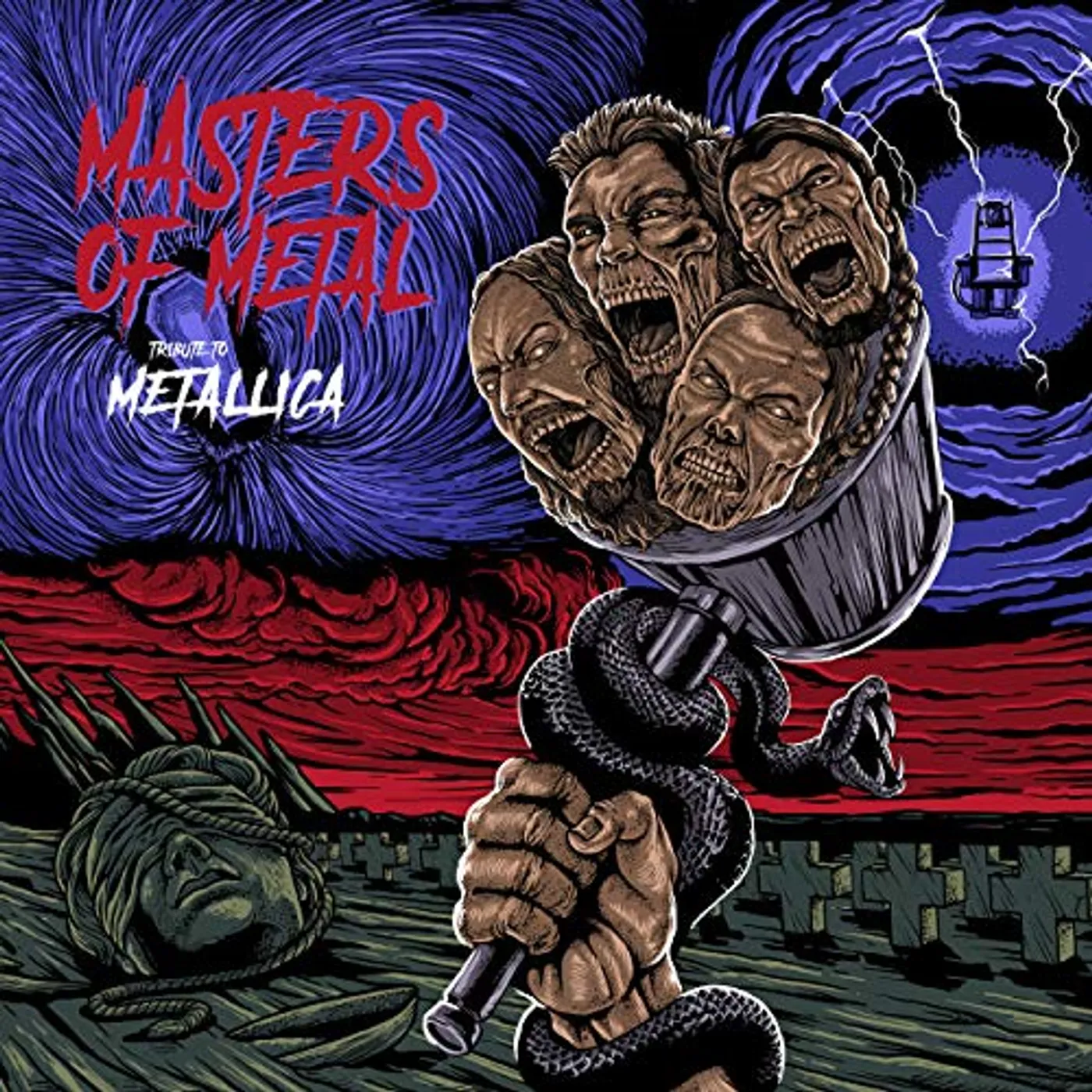 MASTERS OF METAL: TRIBUTE TO METALLICA / VARIOUS Vinyl Record