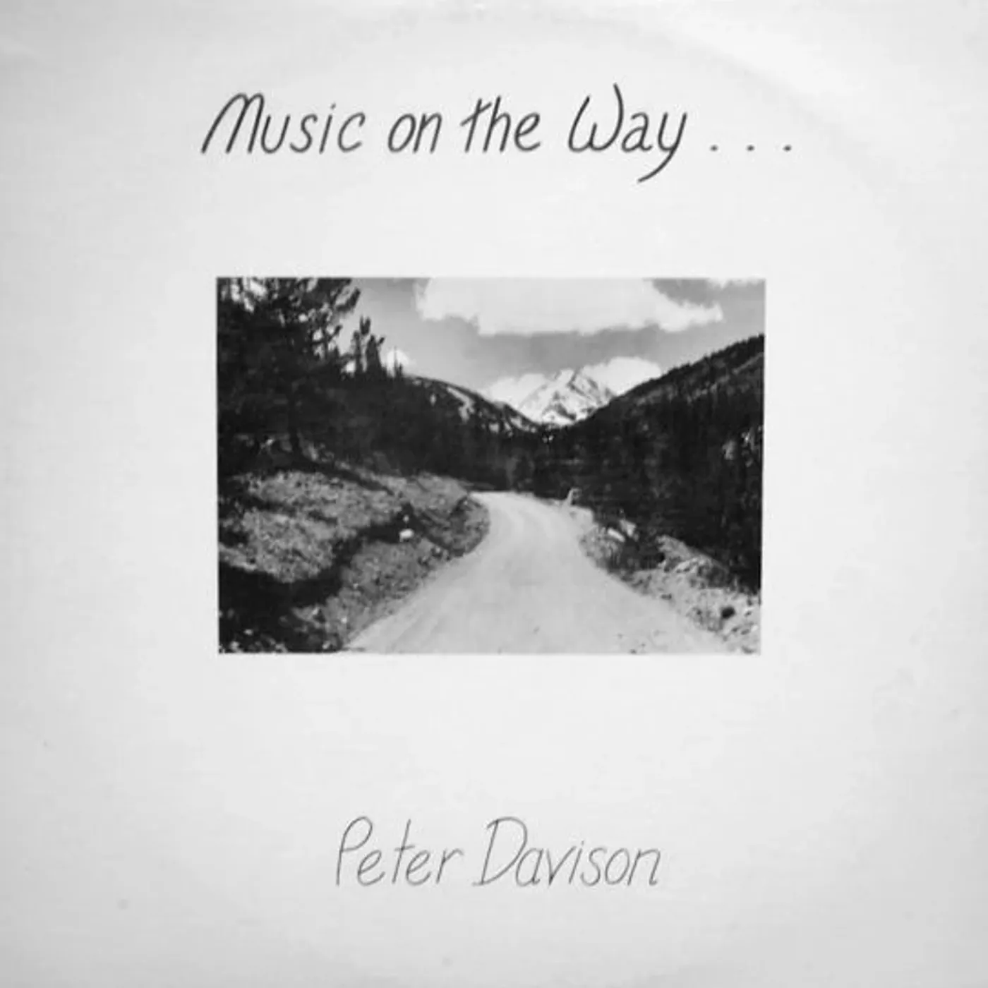 Peter Davison MUSIC ON THE WAY Vinyl Record