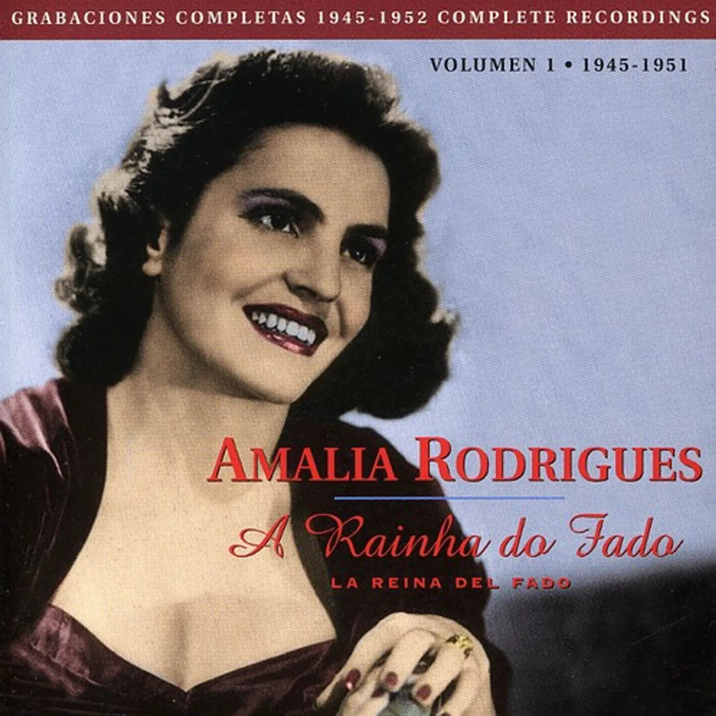 Amália Rodrigues RAINHA DO FADO 1 CD