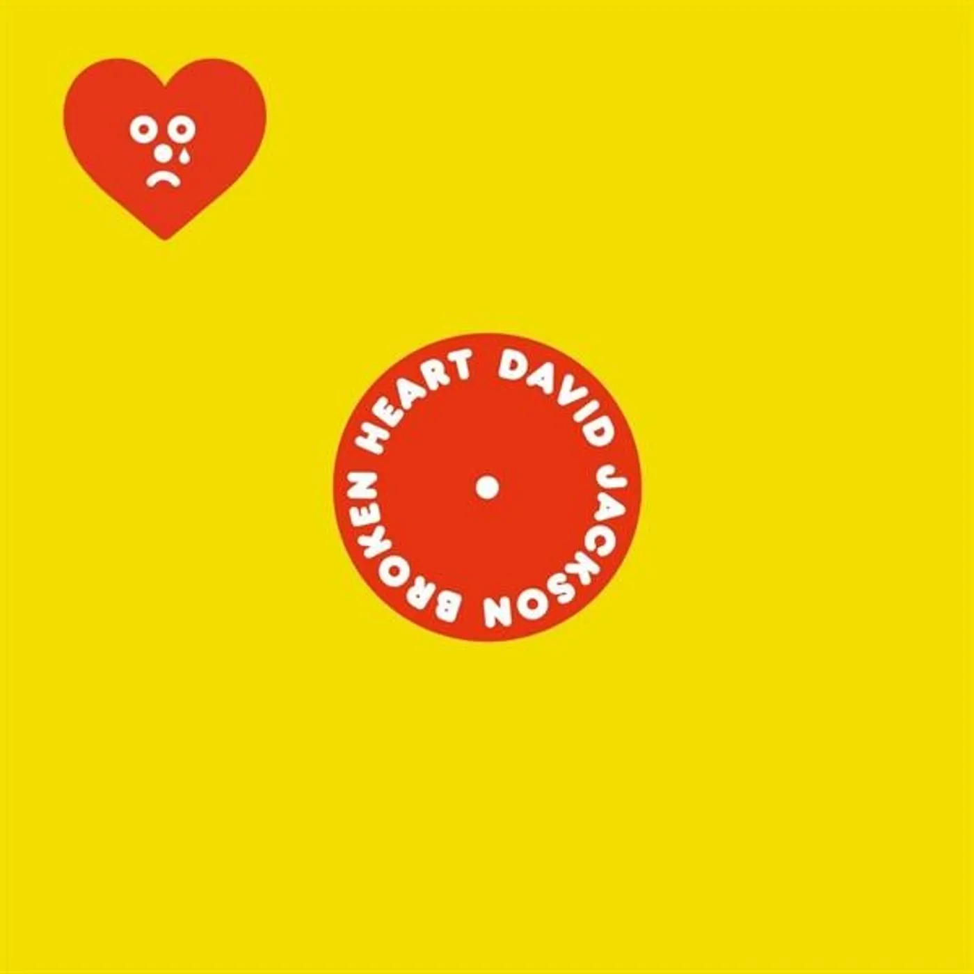 David Jackson Broken Heart Vinyl Record
